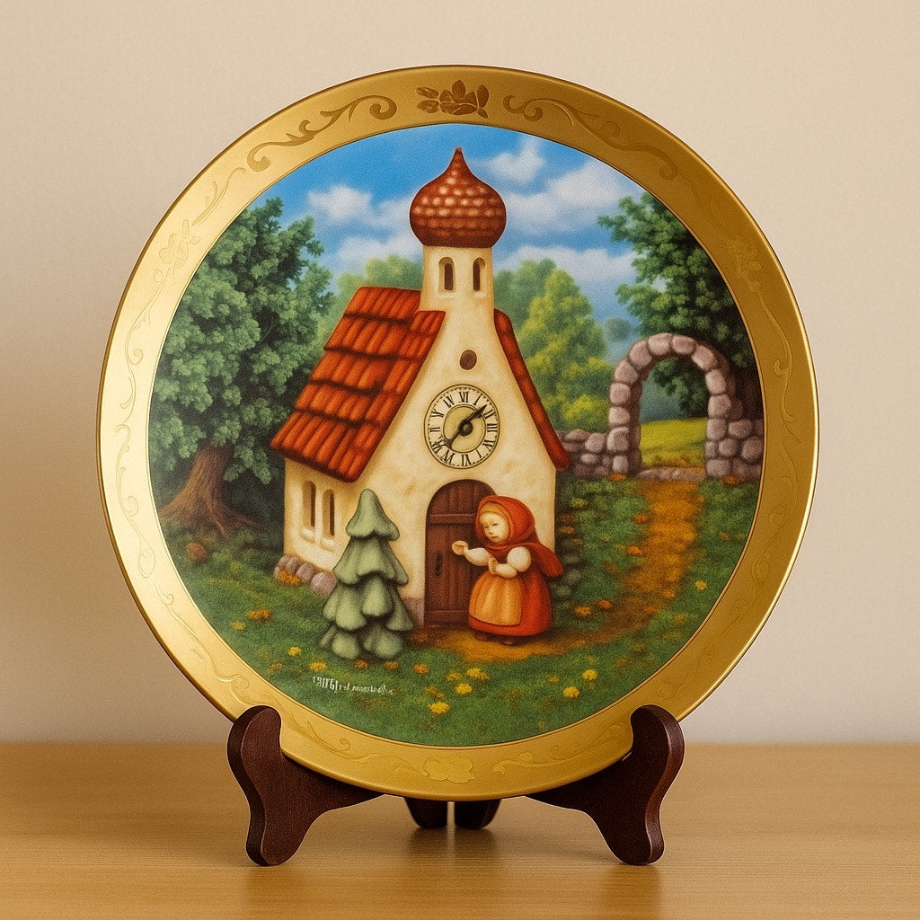 M.J. Hummel Century Plate “Chapel Time” – Danbury Mint