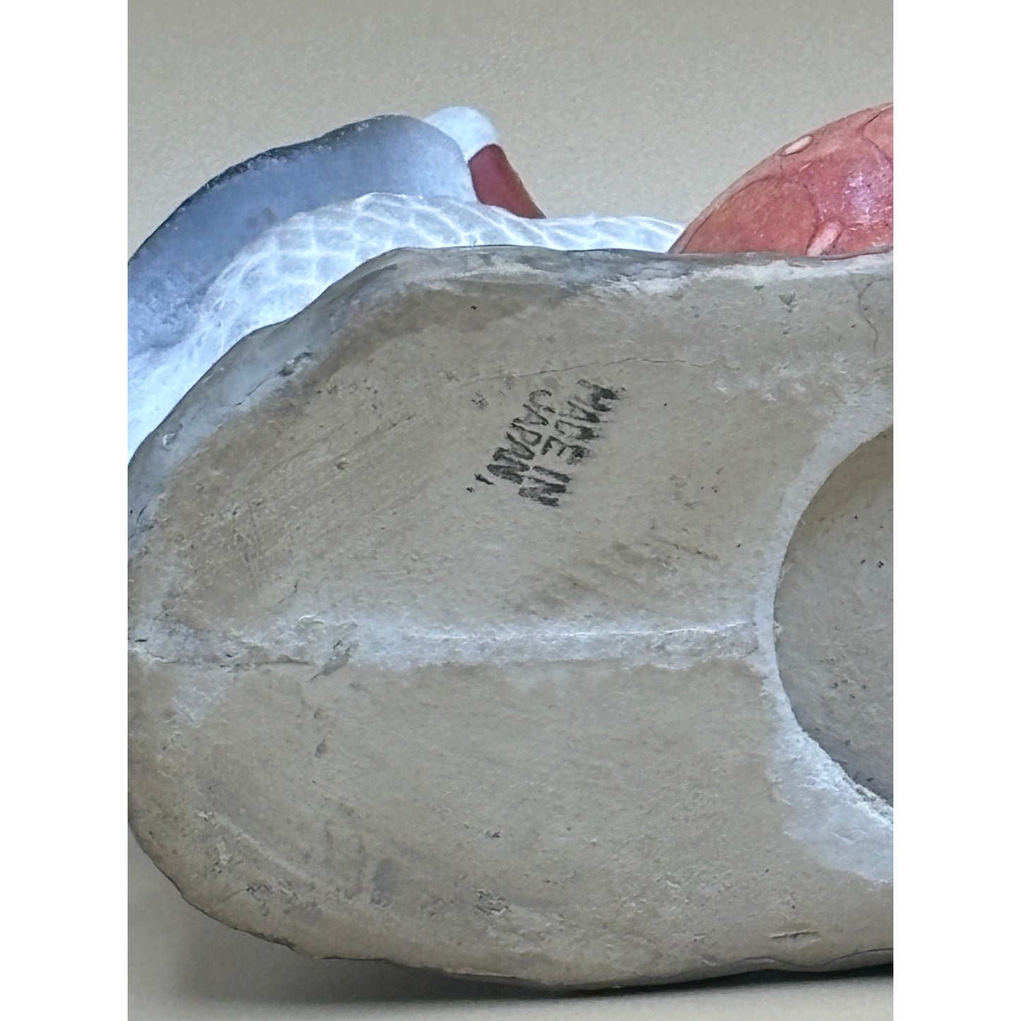 Vintage Japanese Geese Drinking Bowl Figurine