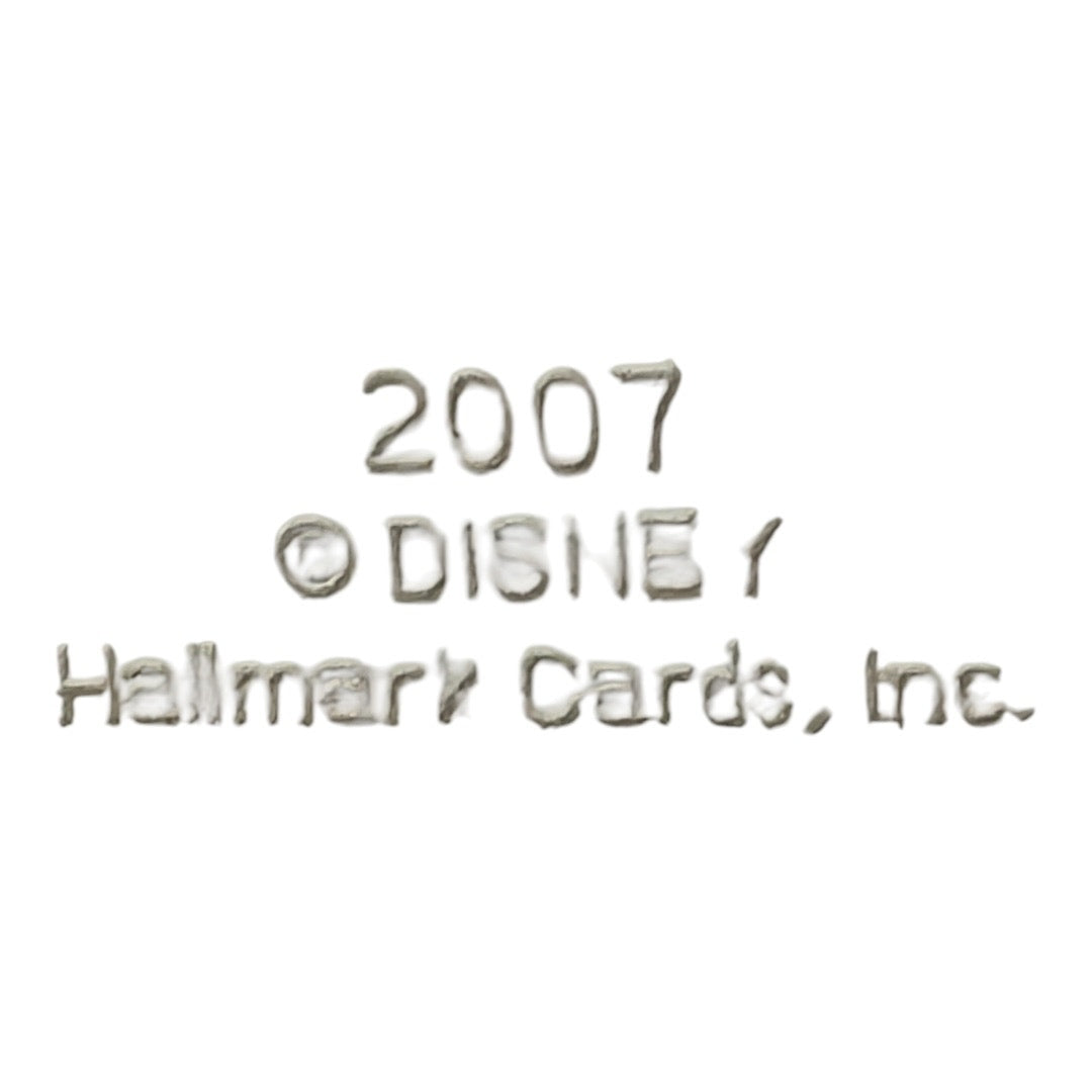 VTG Glass Slipper 2007 Hallmark Ornament