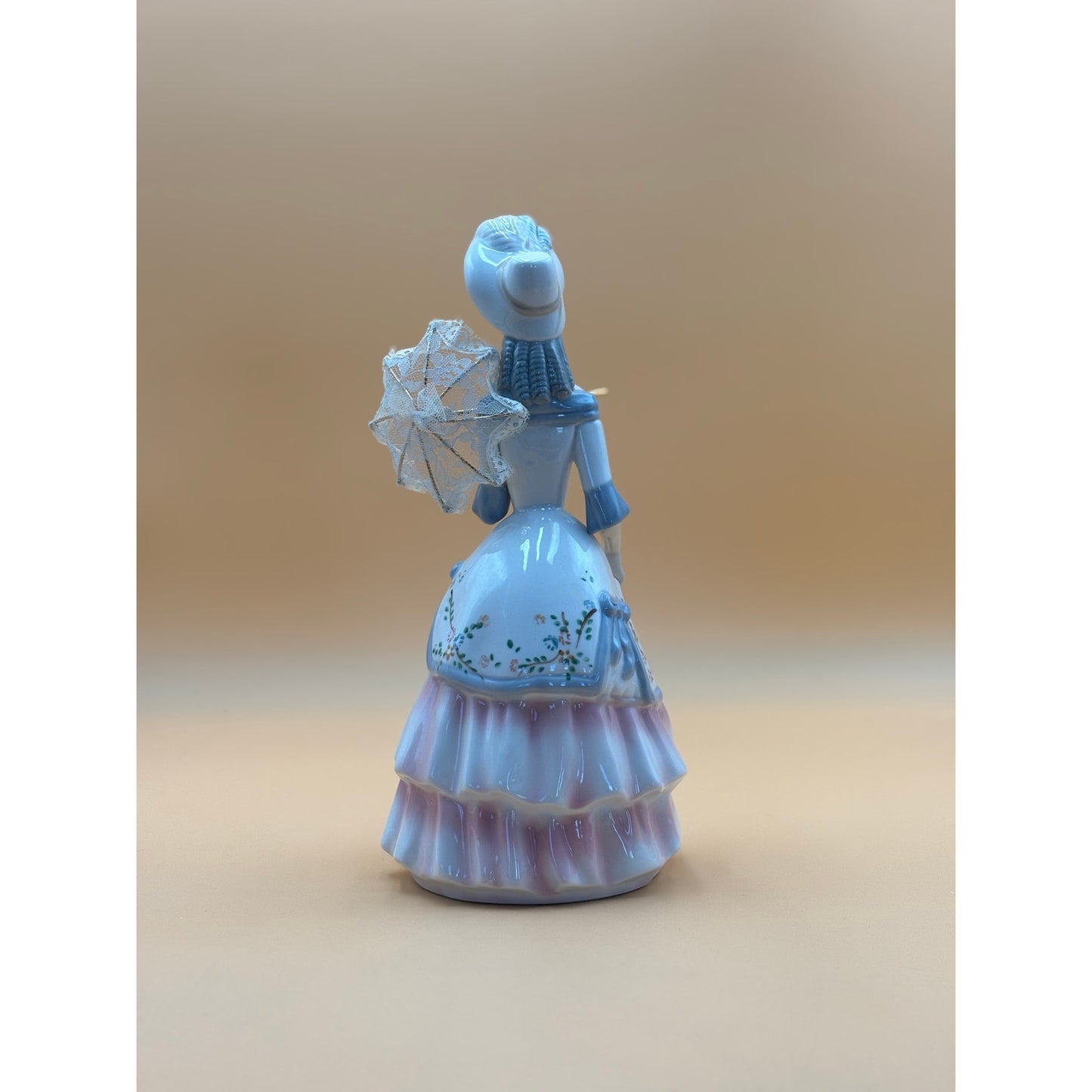 Tengra Spain Porcelain Lady with Parasol Figurine