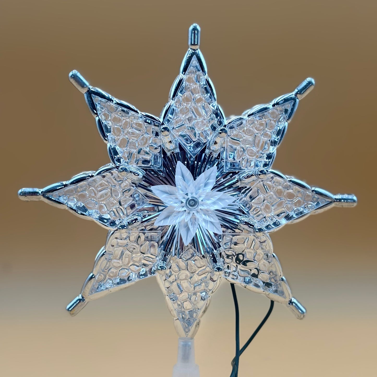 Ashland Lighted Star Tree Topper 8 Point Star