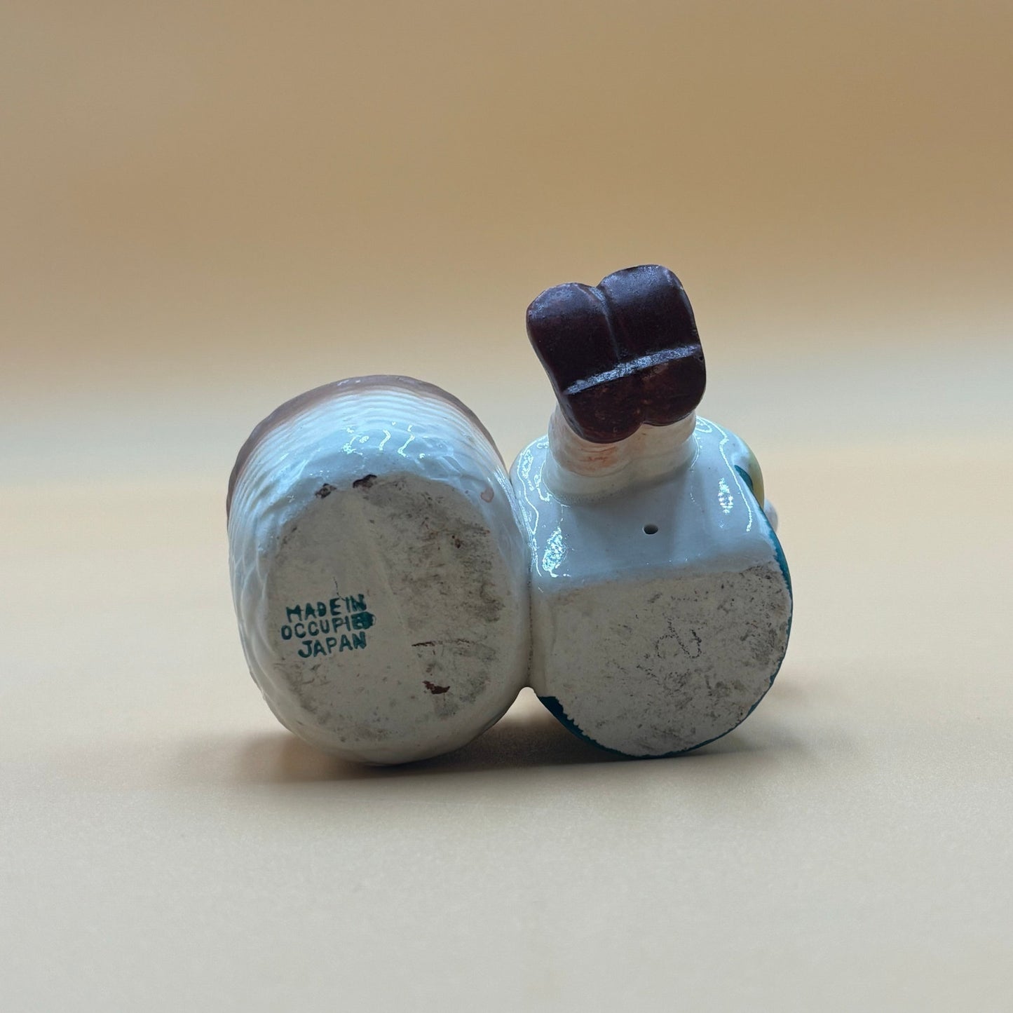 Vintage Japanese Girl with Bonnet Planter - Ceramic Trinket Dish