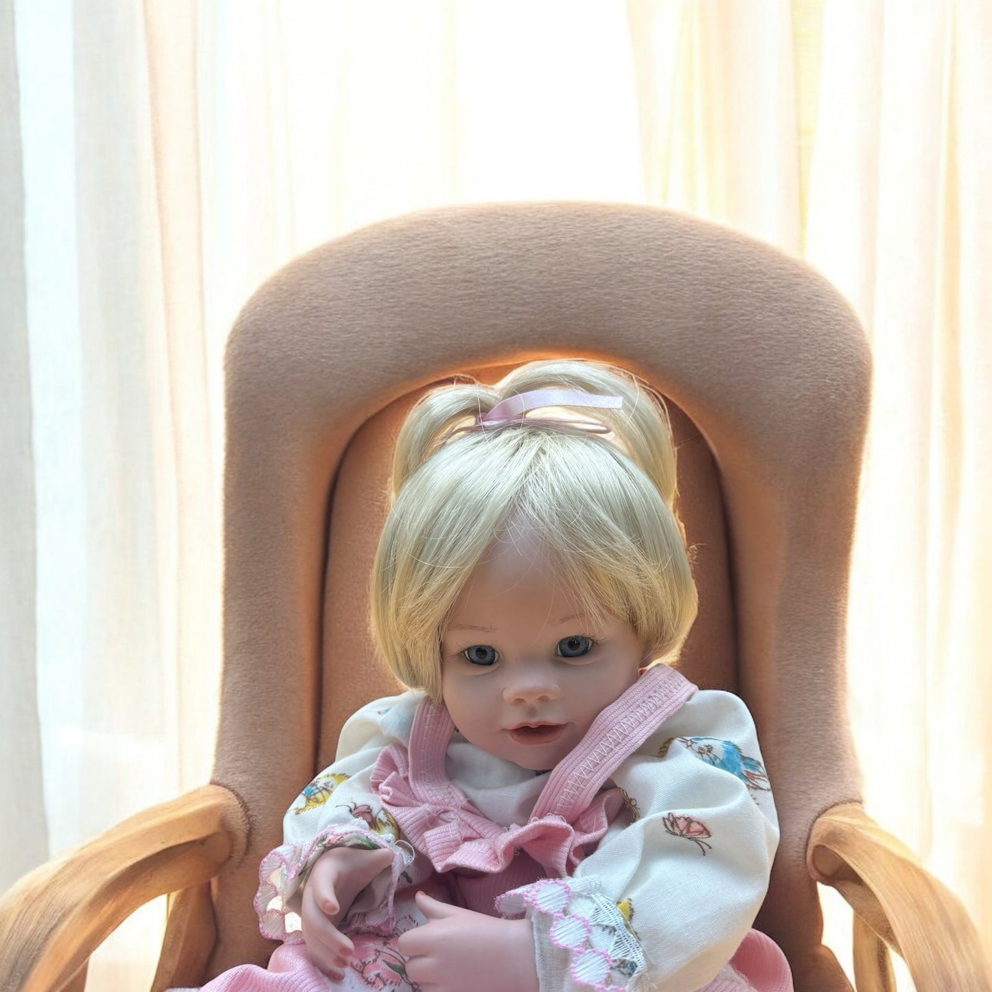 Boots Tyner “Peaches” Porcelain & Beanbag Doll (1987 Reproduction)