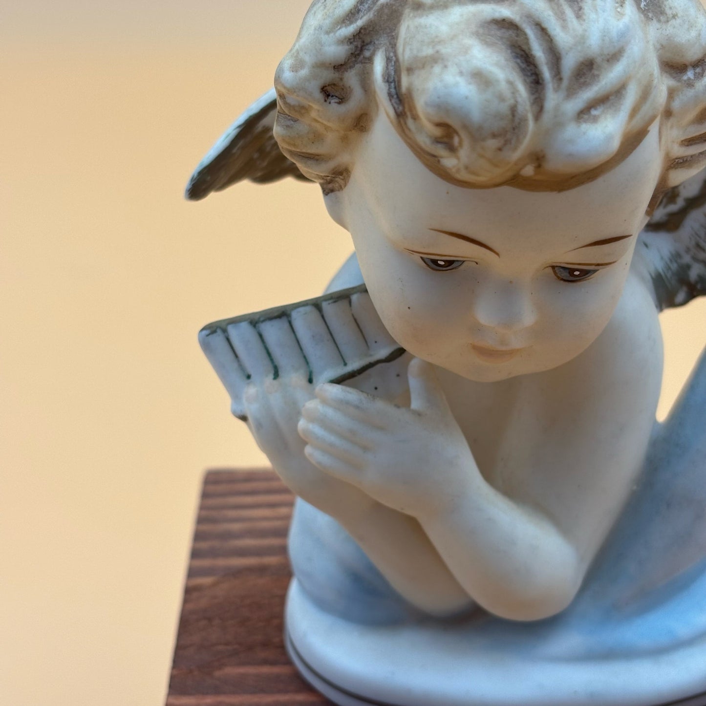 Norcrest Vintage Cherub Figurines β Pair of Angels with Wings