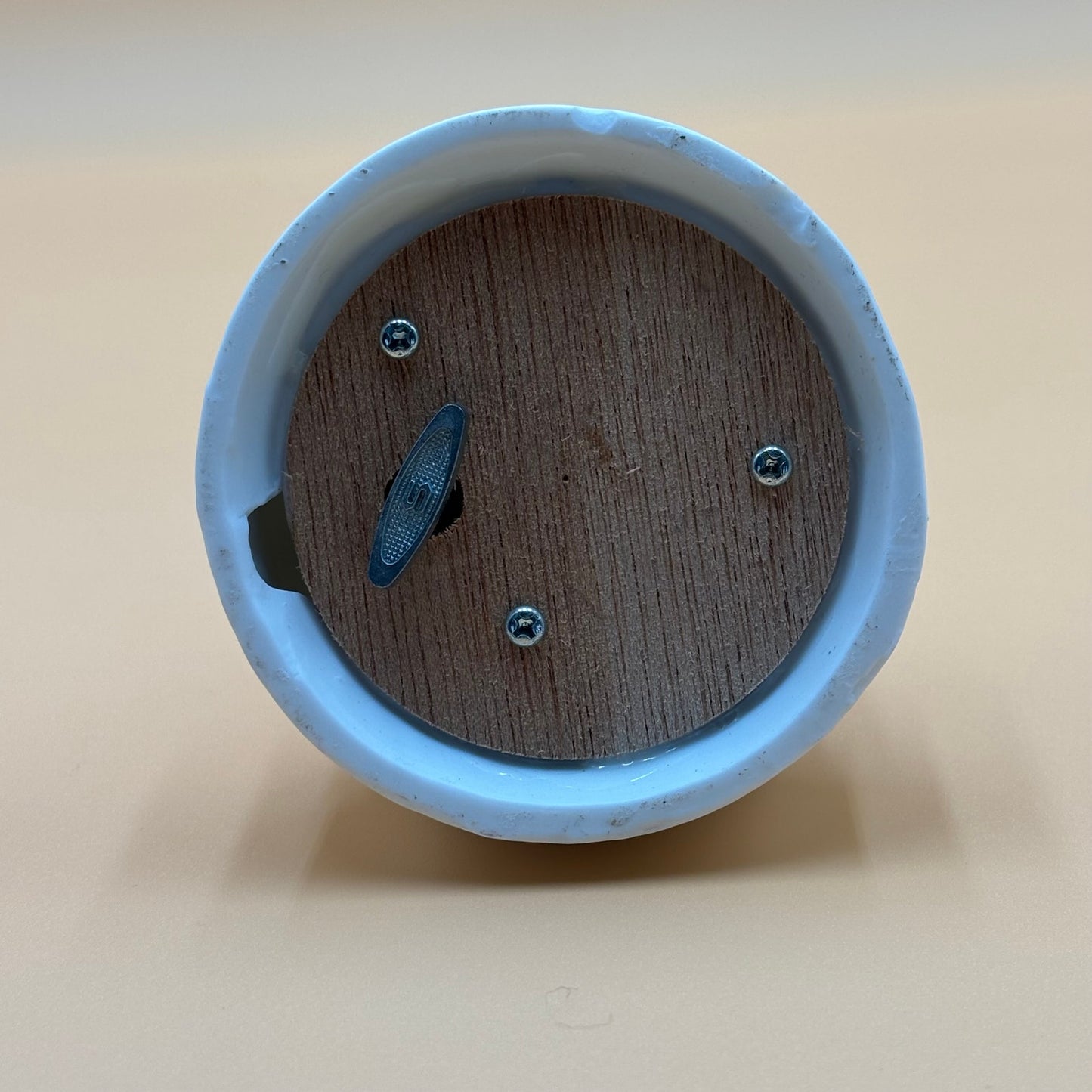 Vintage Ceramic "Little Drummer Boy" Musical Figurine with Lambs