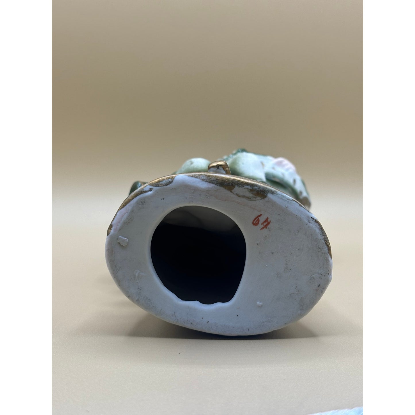 VTG Colonial Peasant Girl Figurine - 9-inch Porcelain