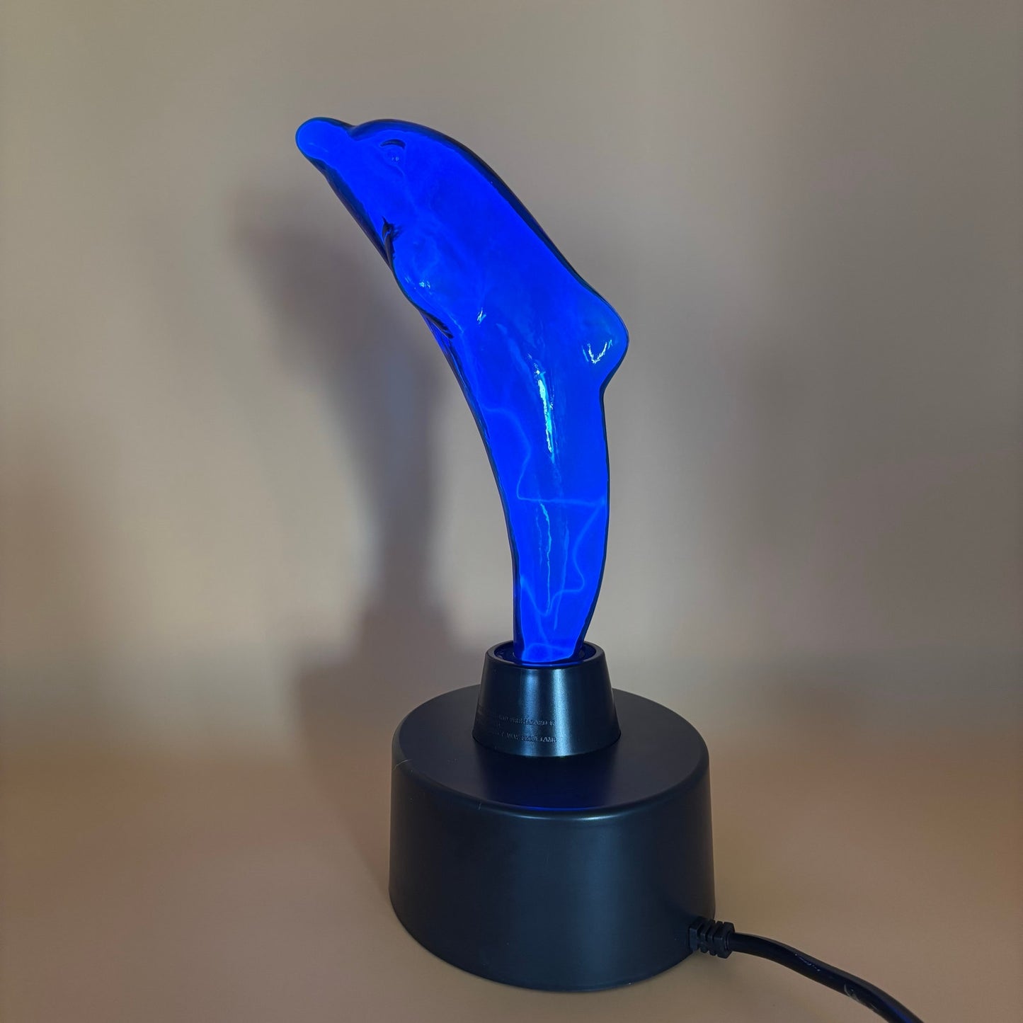 LumiSource Electra Blue Dolphin Plasma Lightning Lamp 15” – Works