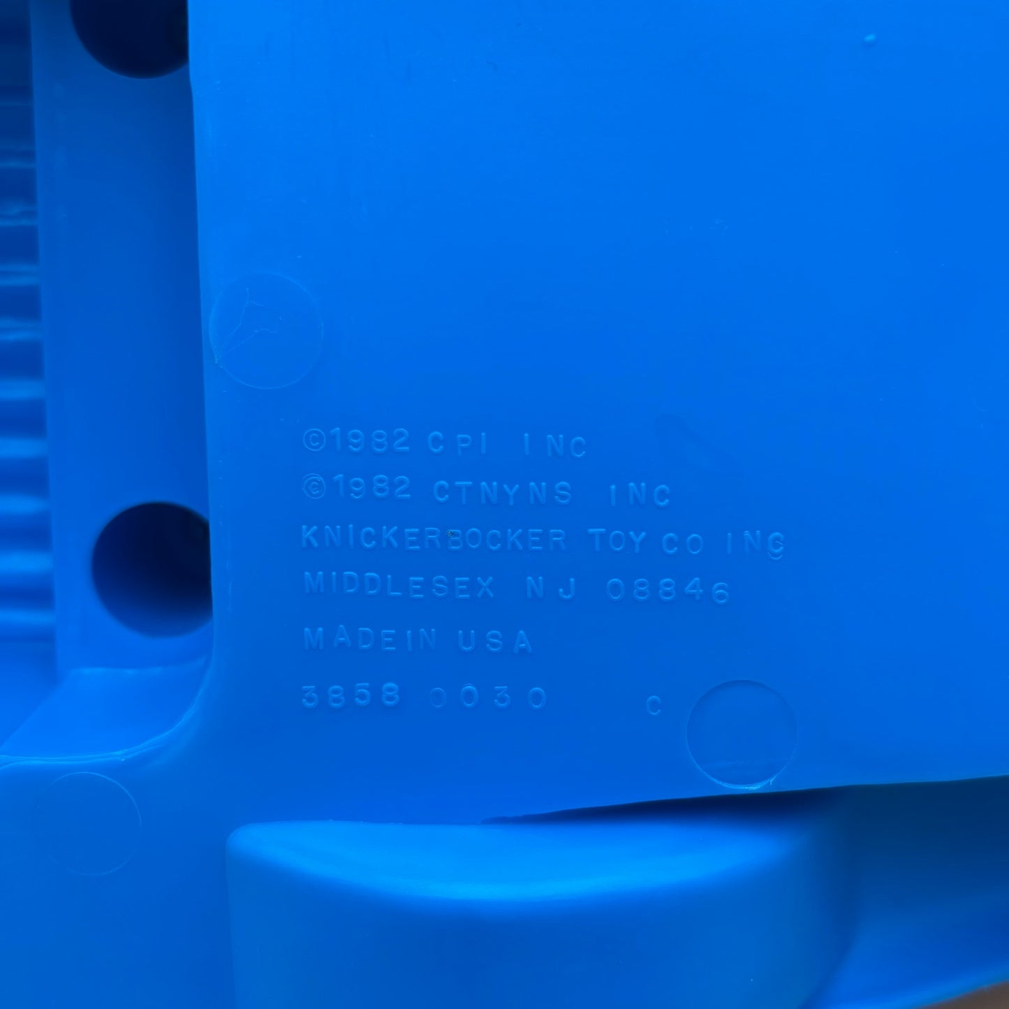 Vintage 1982 Knickerbocker Blue Touring Car Toy – Duesenberg Style