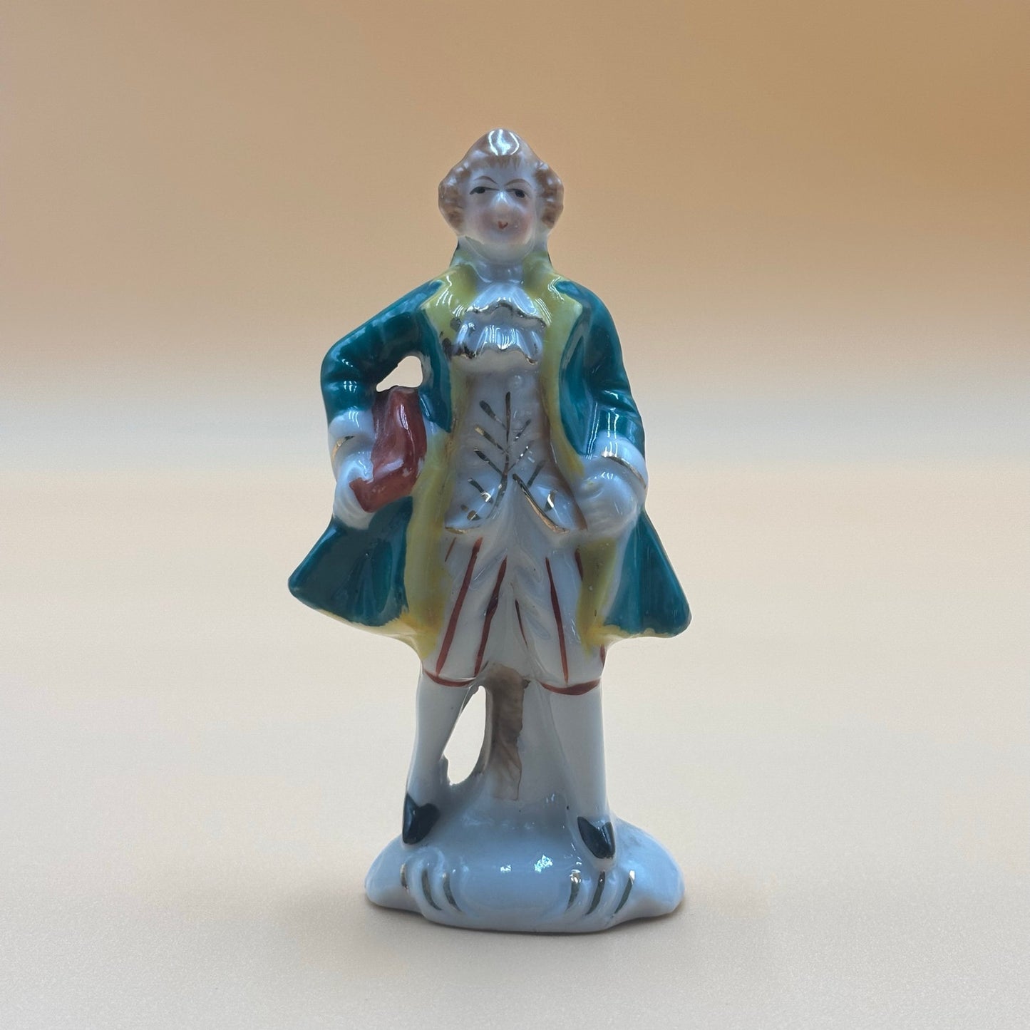 Vintage Victorian Occupied Japan Porcelain Figurine Set of 3 - Colonial Characters