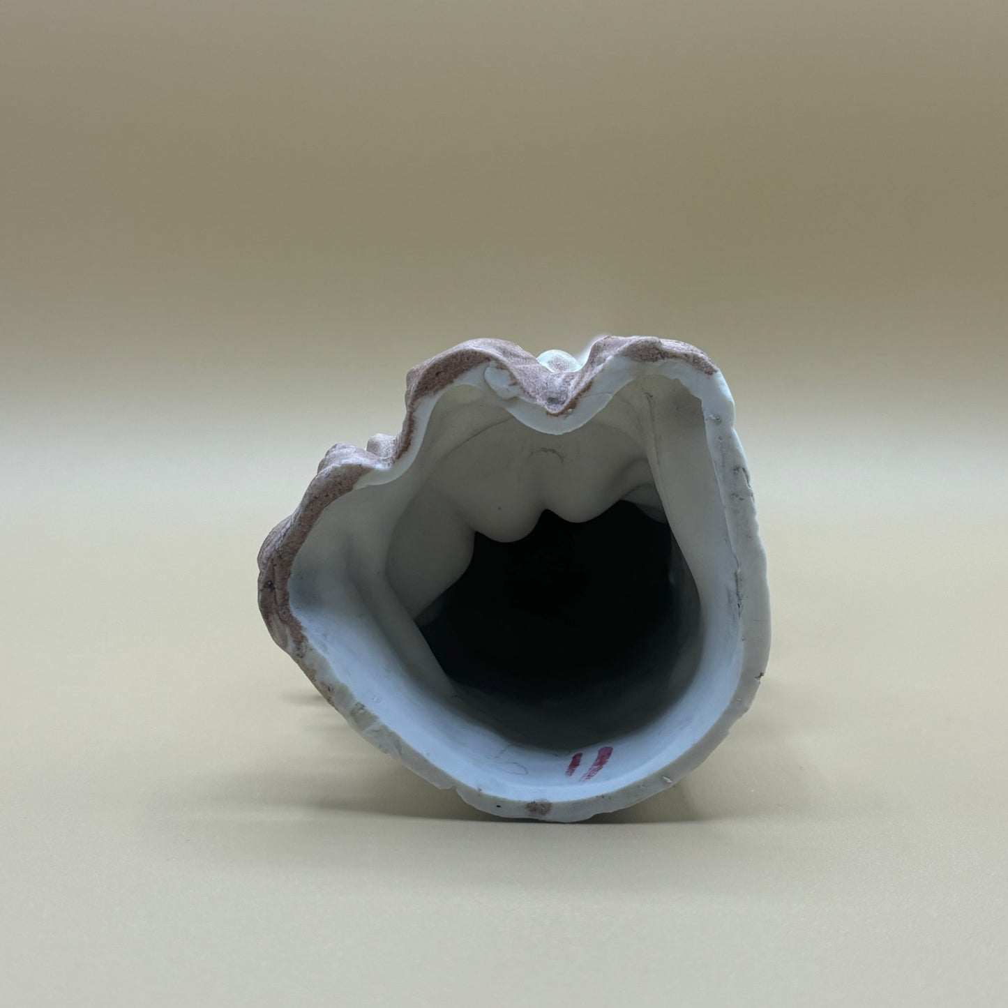 VTG Victorian Lady Figurine with Feathered Hat