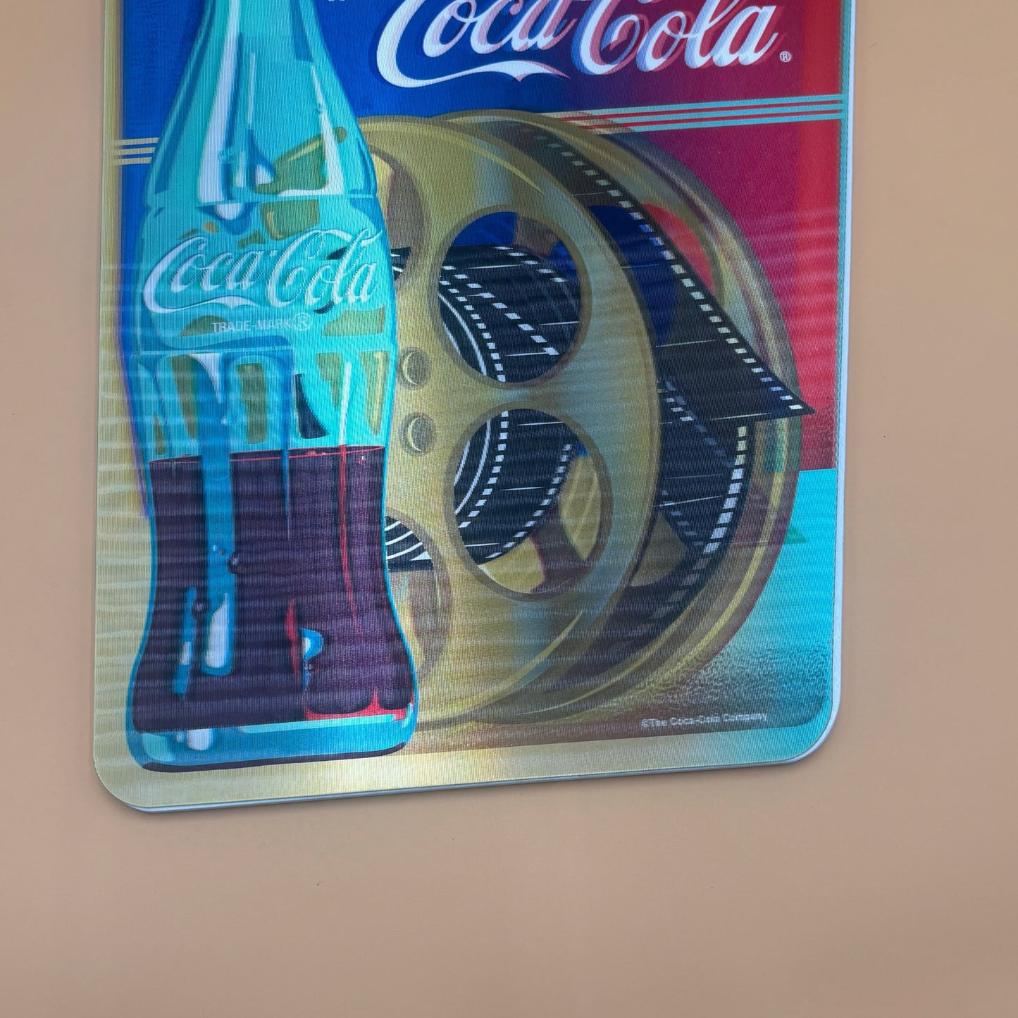 Coca-Cola Lenticular Wall Sign – “Let’s All Go to the Movies”