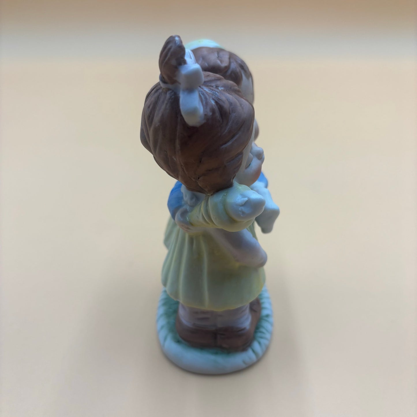 Vintage Crown Royal Hand-Painted Figurine – Boy & Girl Hugging (5”)