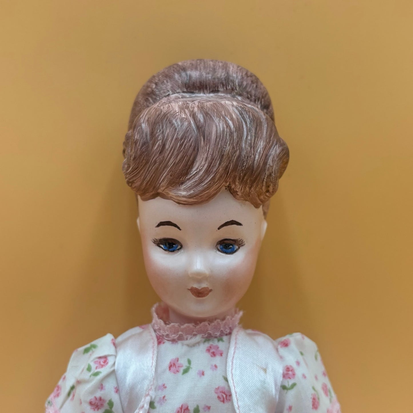 Vintage 1968 All - Porcelain Baby Boy Doll - Project Piece