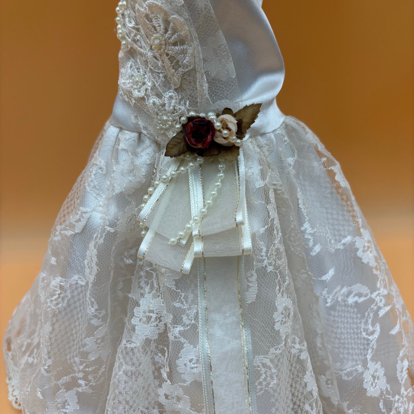 Victorian Style Porcelain Bride Doll - Numbered 1544-2024  ✏️ DETAILS: