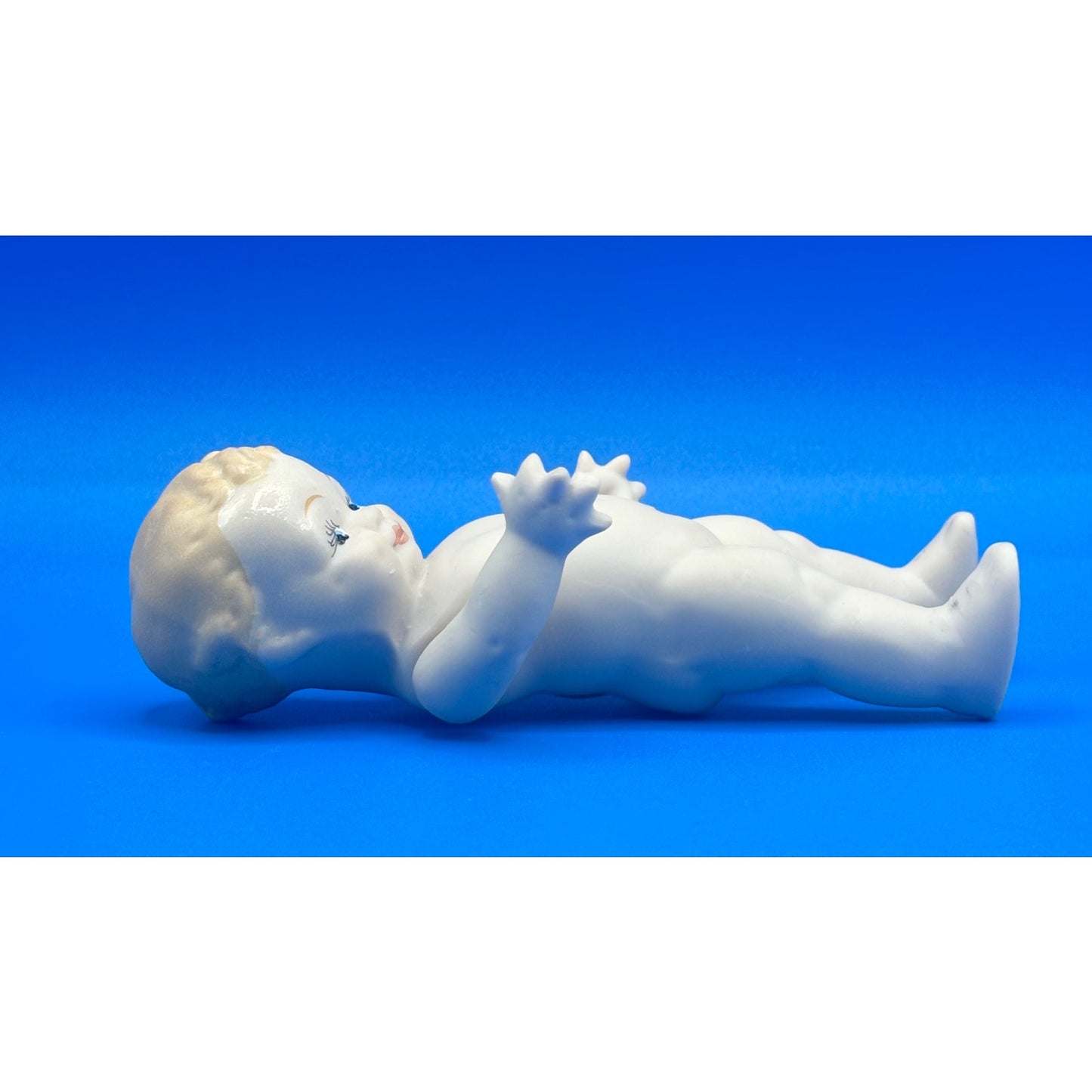 Vintage Shackman 5" All-Bisque Doll with Movable Arms and Frozen Bottom