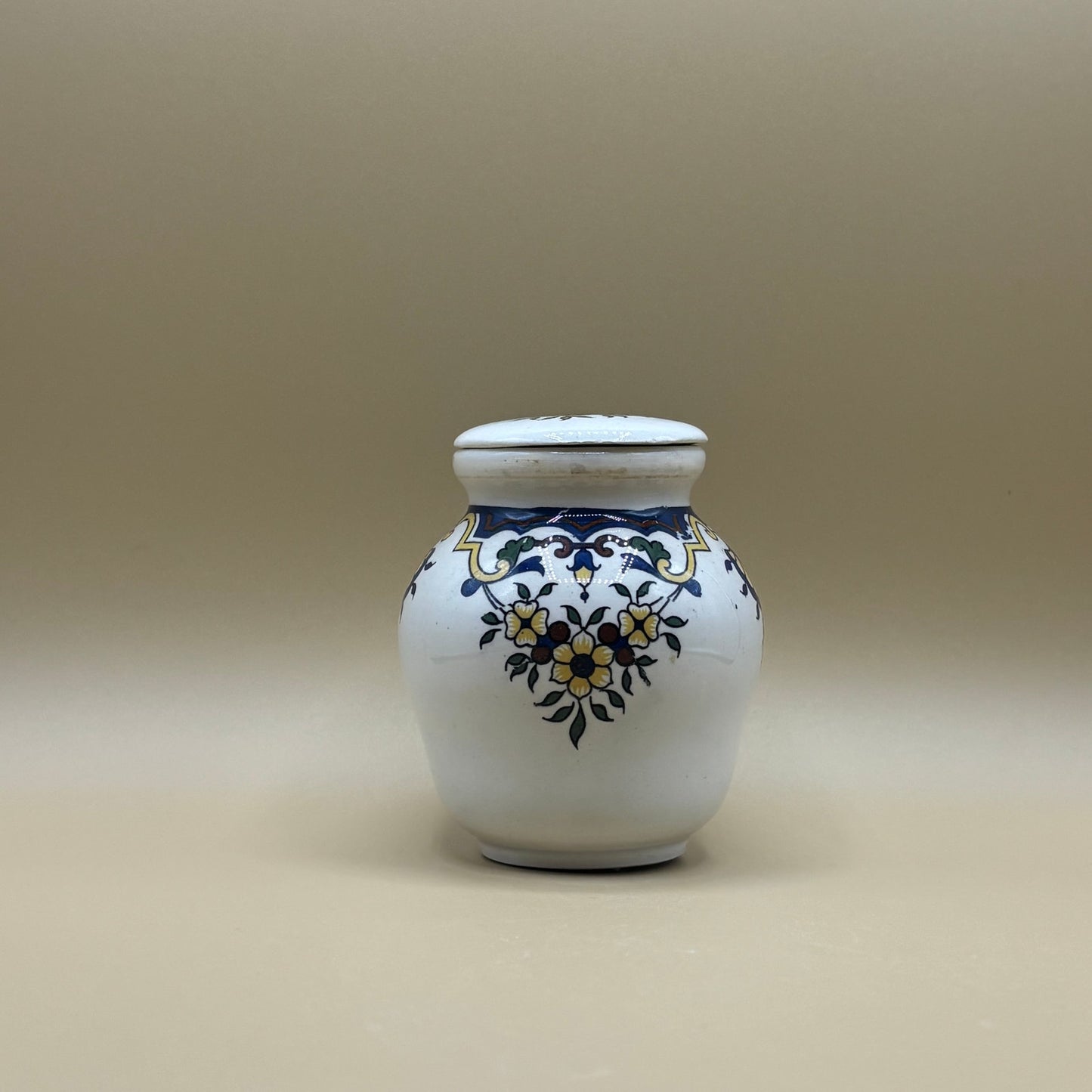 📦 Vintage Moutarde Bocquet Yvetot 1735 French Mustard Pot