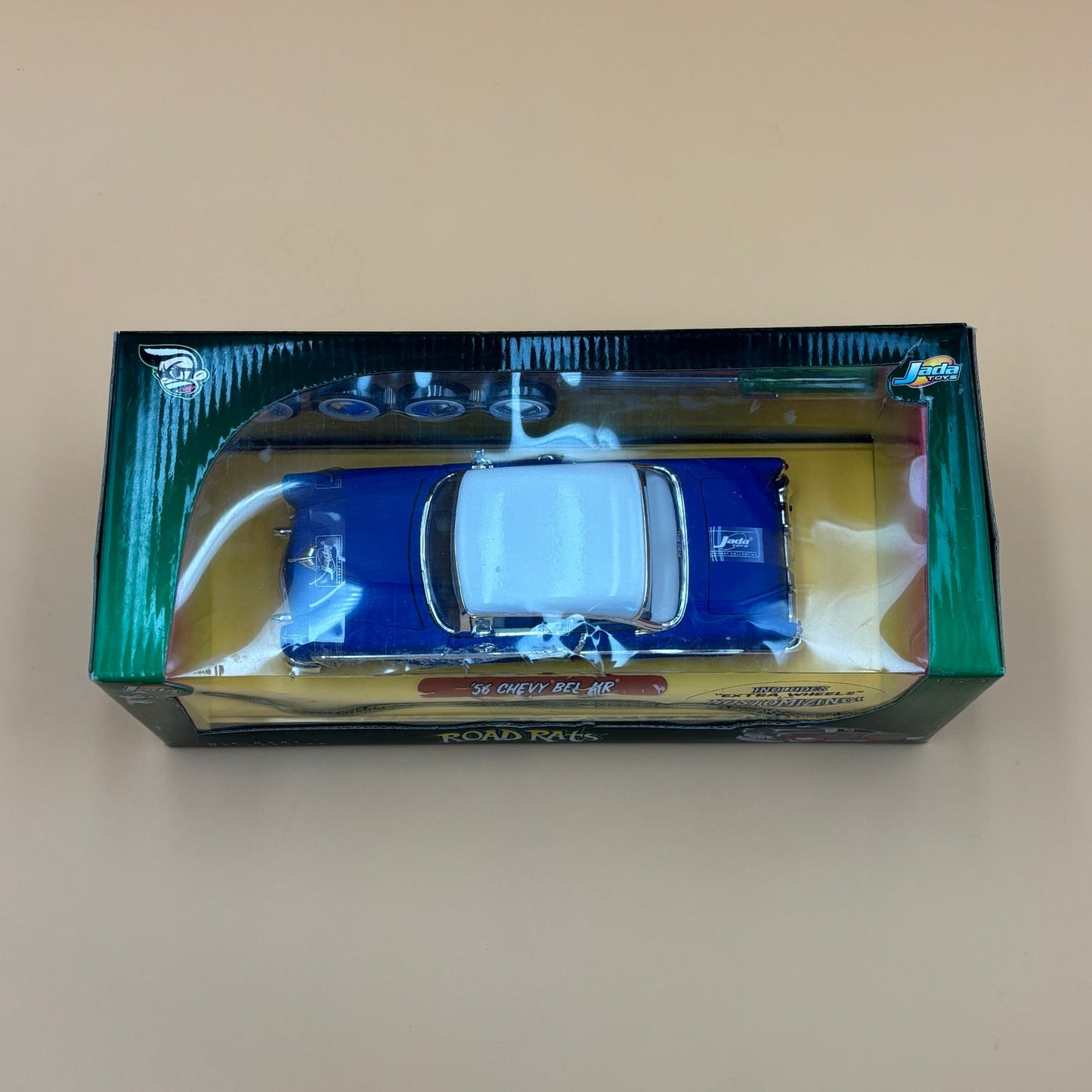 2004 Jada Toys Road Rats 1:24 Die-Cast 1955 Chevy Bel Air – Sealed
