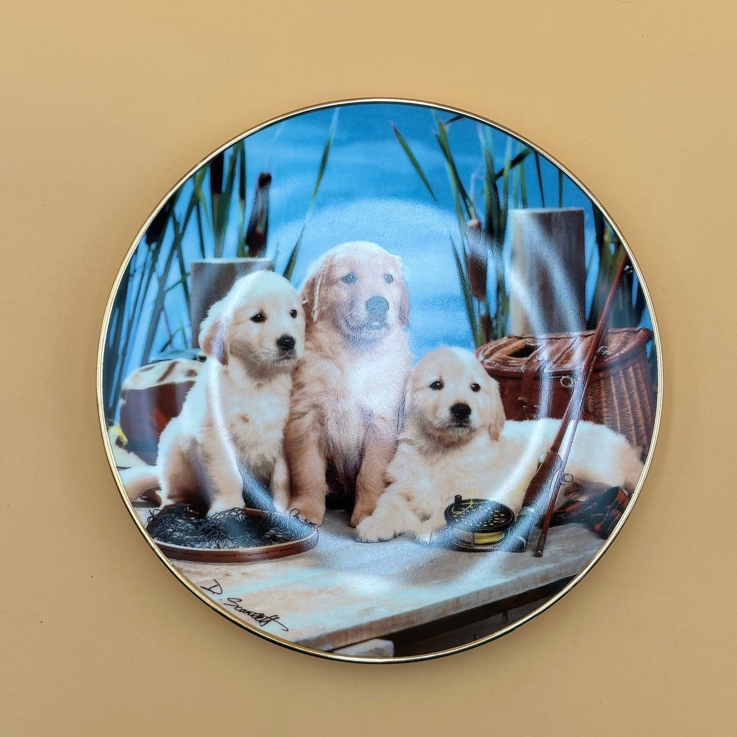 Royal Doulton “Reel Pals” Limited Edition Collector Plate – 1995 – D. Scarlett
