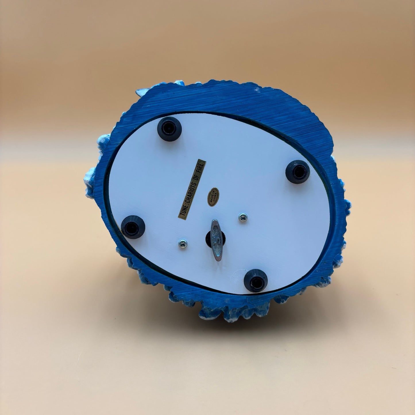 Vintage Biblical Music Box – Rotating Figurines Playing “Chariots of Fire”