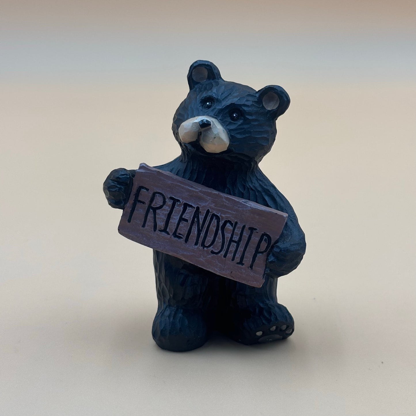 Bear and Moose Family Resin Figurines – Rustic Cabin Decor