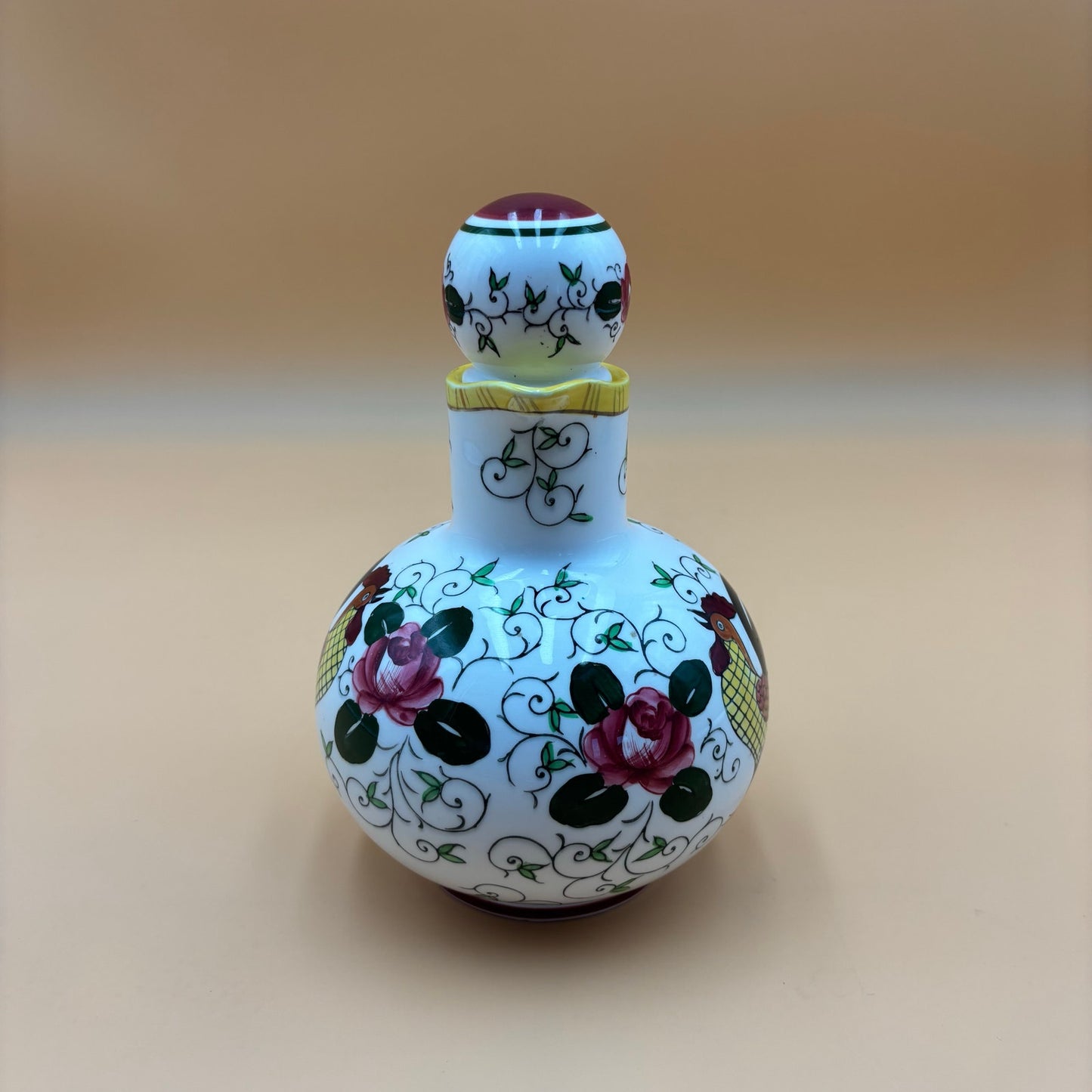 UCAGCO Early Provincial Rooster Carafe & Lid