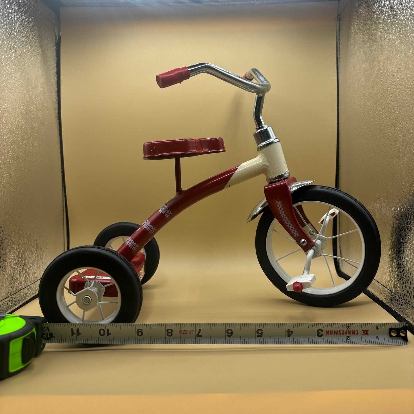 Vintage Speedway Series Salesman/Doll Size Tricycle