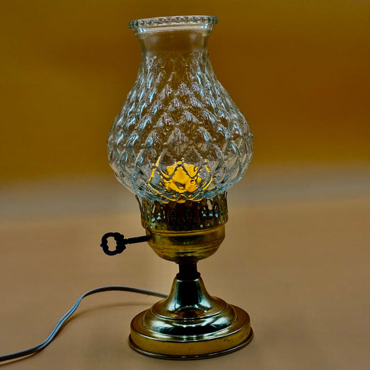 Vintage Electric Hurricane Lamp - For Parts/Repair