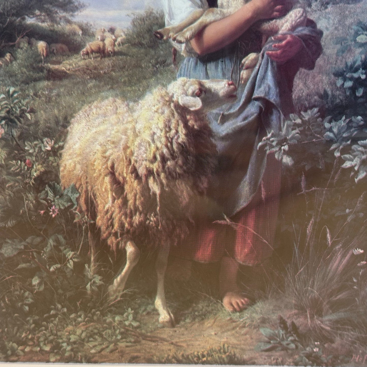 Framed Print – “The Shepherdess” by Johann Baptist Hofner (1994)