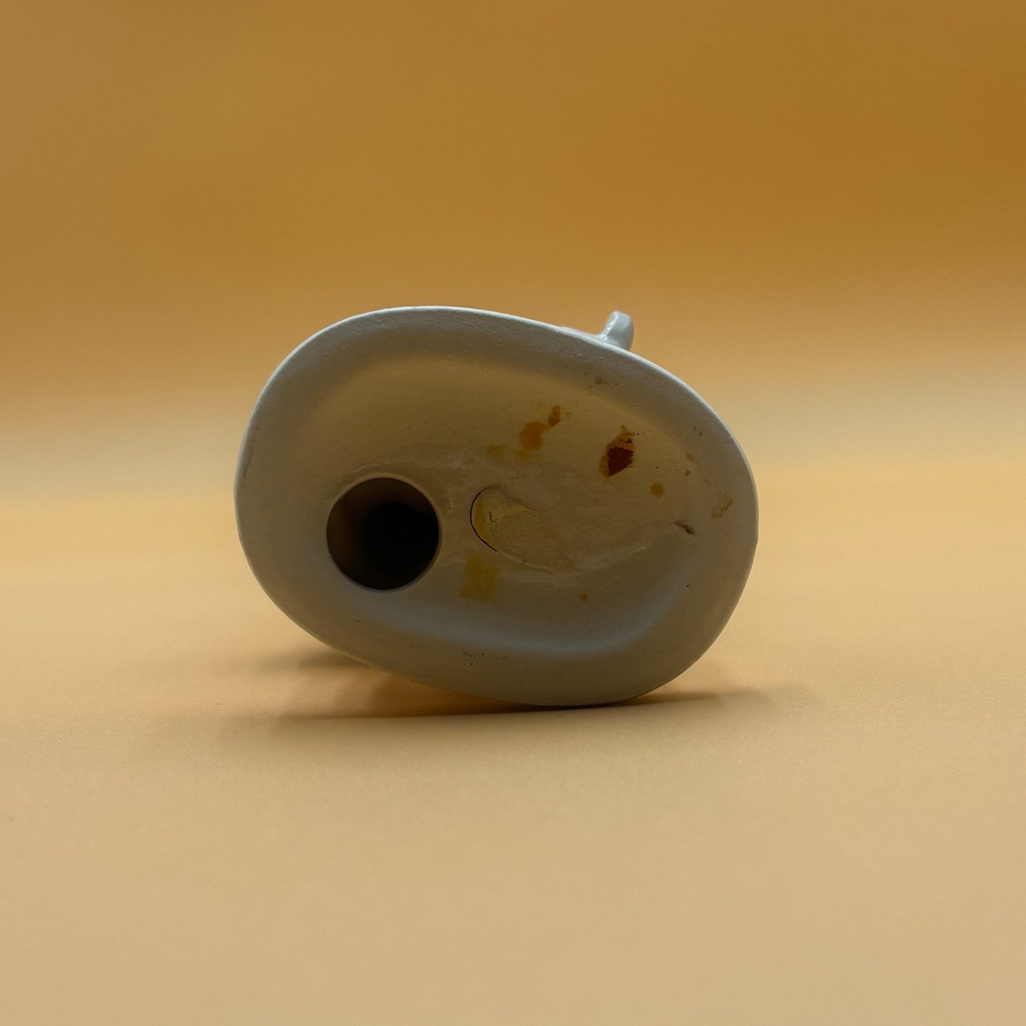 Vintage Girl with White Dog Figurine