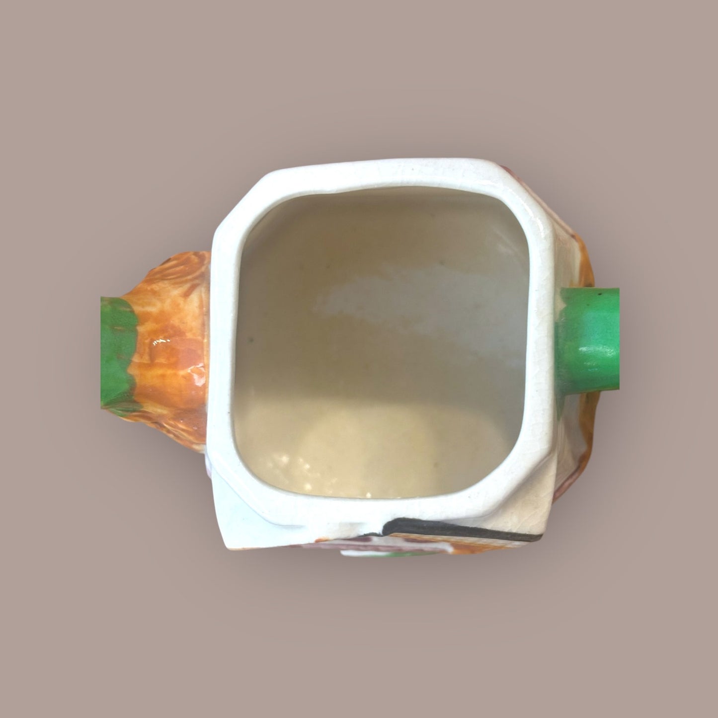 Vintage Japanese Windmill Teapot - Hand-Painted Cottage Design, Mid-Century