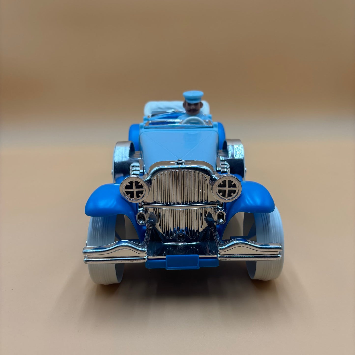 Vintage 1982 Knickerbocker Blue Touring Car Toy – Duesenberg Style