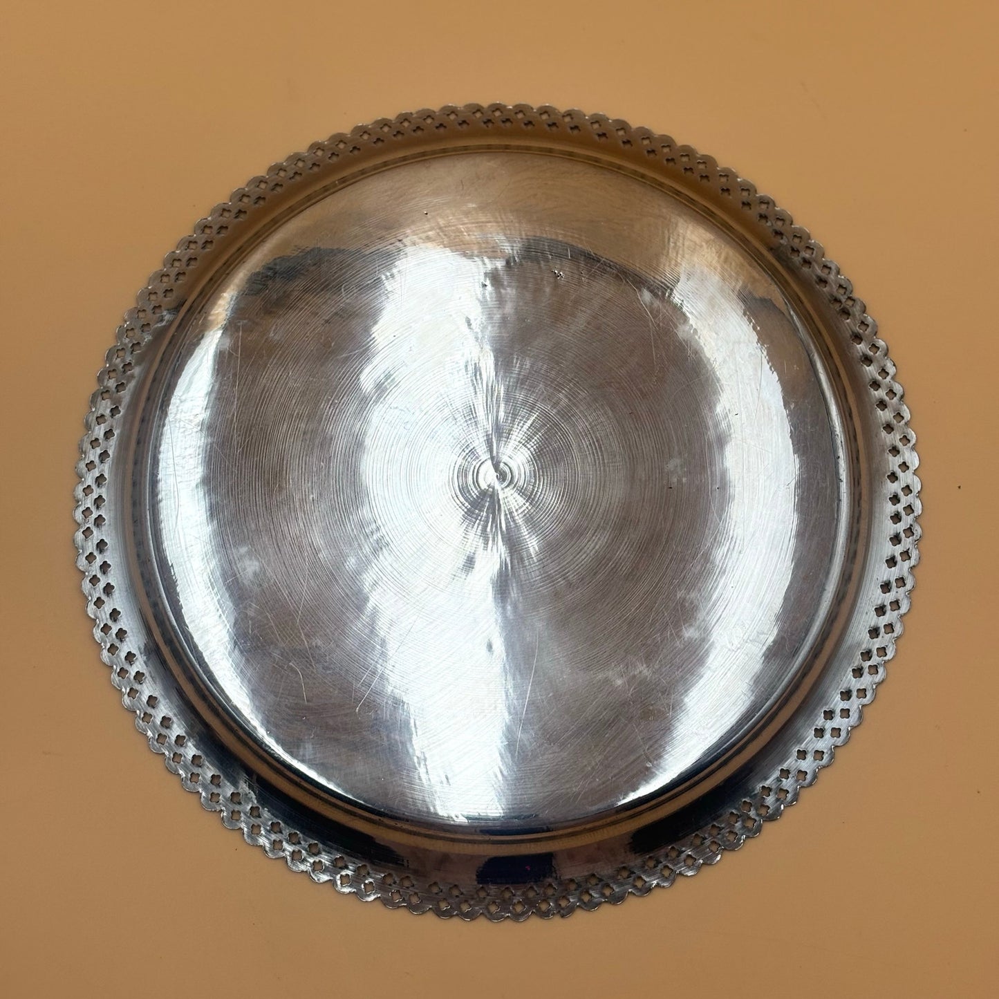 India Hand-Painted Holy Water Three-Piece Set