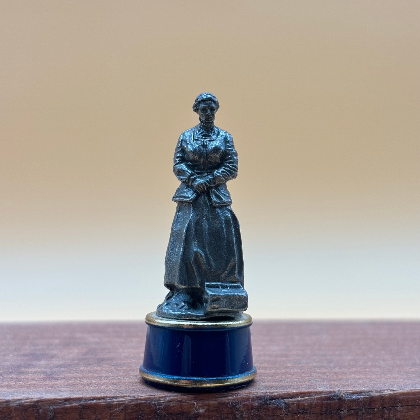 Franklin Mint Civil War Pewter Chess Pieces – Set of 4 (1983)