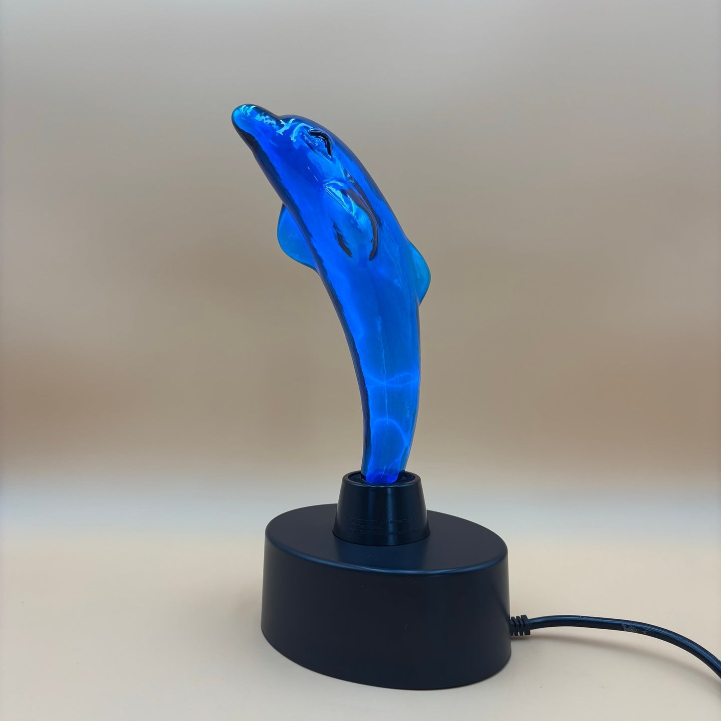 LumiSource Electra Blue Dolphin Plasma Lightning Lamp 15” – Works