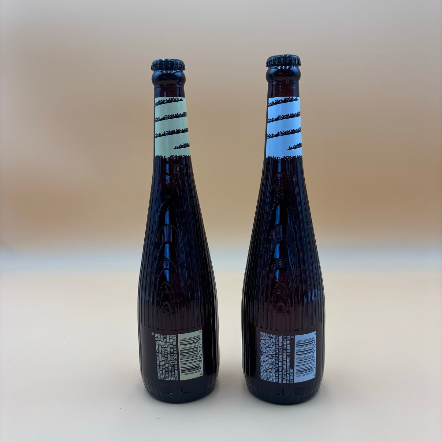 Set of 2 Coors Limited Edition Glass Bottles – Banquet & Light