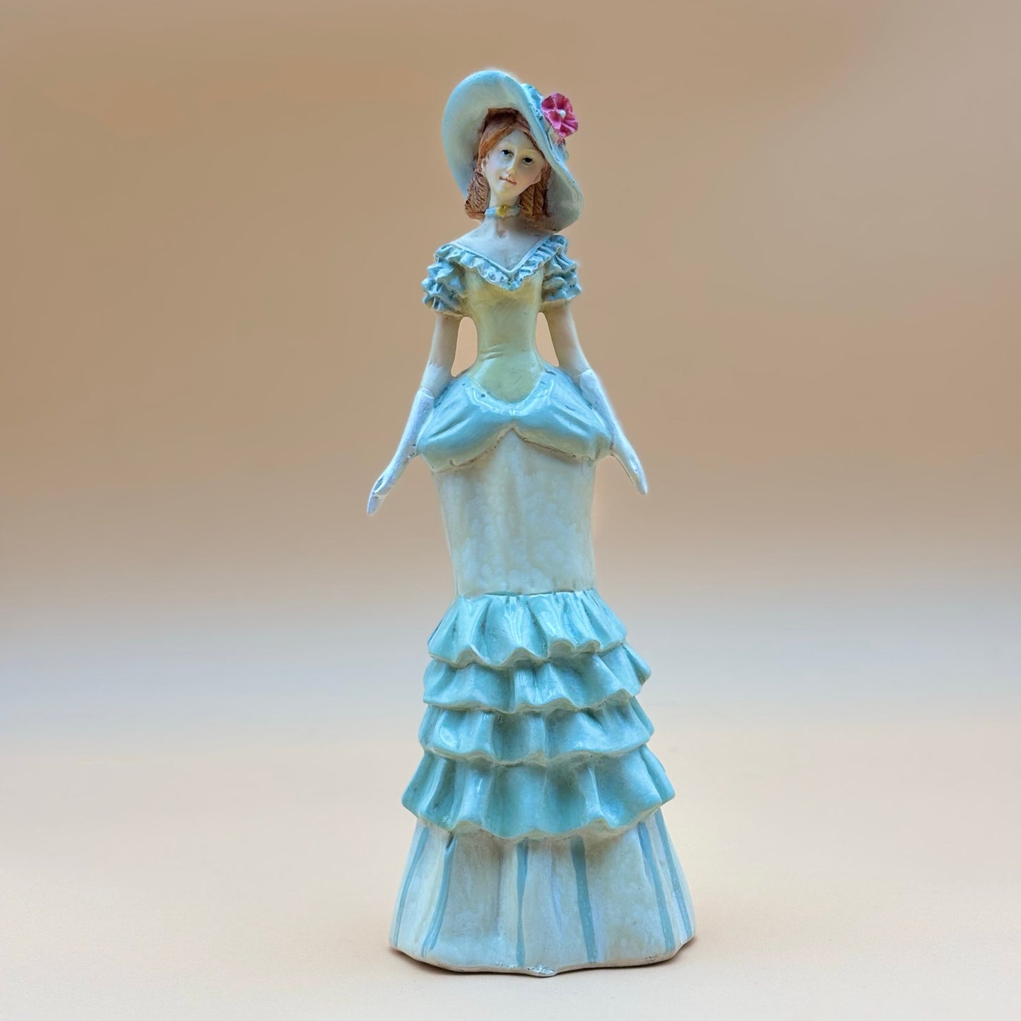 Southern Belle Bisque Figurine Elegant Vintage Lady (WMC 2009)