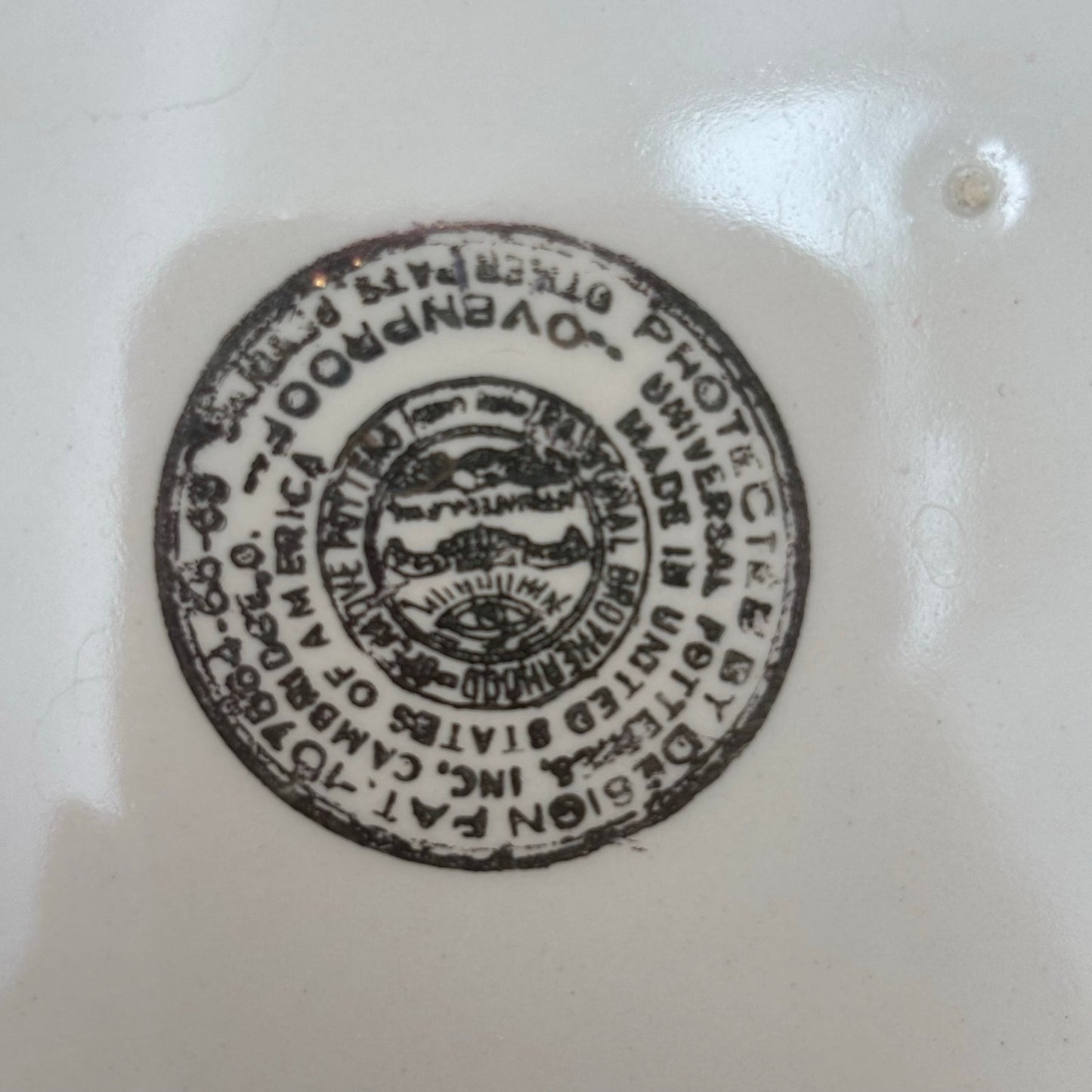 Vintage Universal Cambridge Covered Casserole Dish – Bittersweet Red Berry