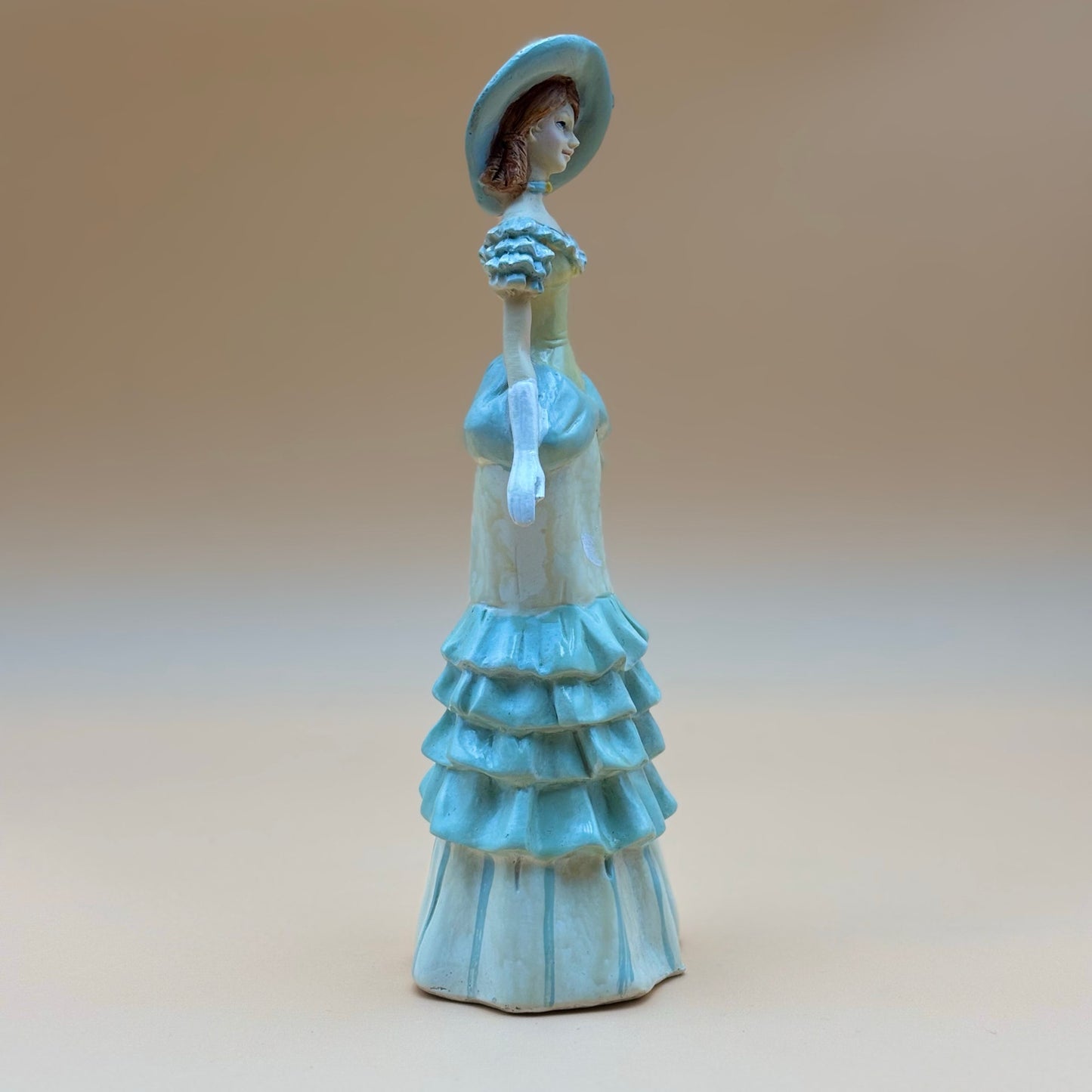 Southern Belle Bisque Figurine Elegant Vintage Lady (WMC 2009)