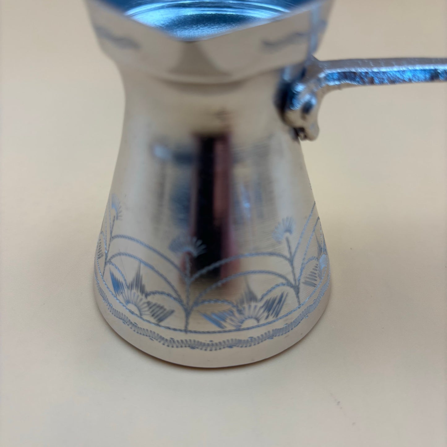 Antique Turkish Coffee Set with Tray, Cups, Pot & Accessories