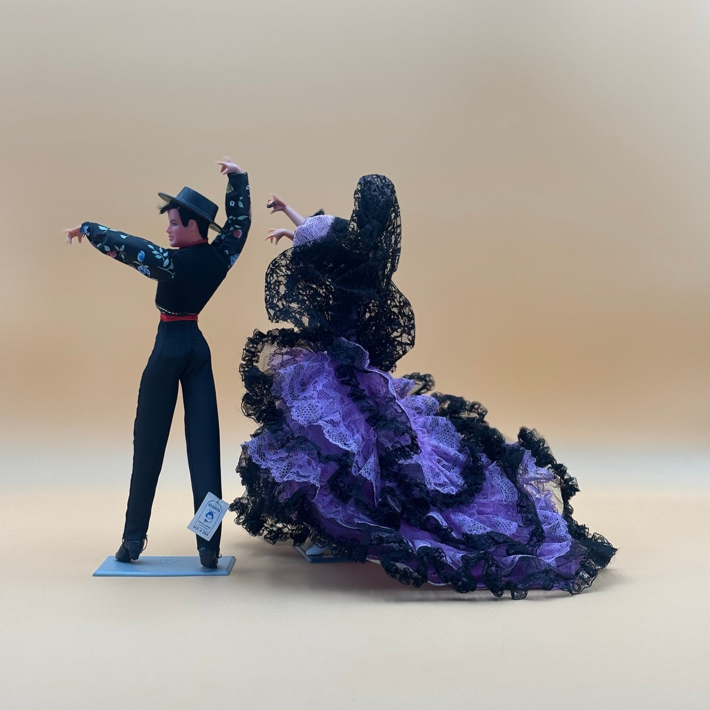 Marin Chiclana Spanish Flamenco Dancer Couple Figurines – Made in Spain