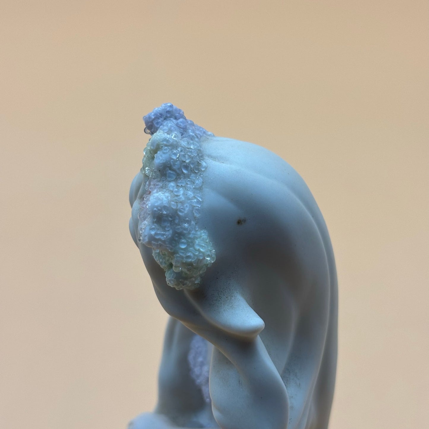 1993 Enesco Coral Kingdom Athena Mermaid Shimmer Stone Figurine