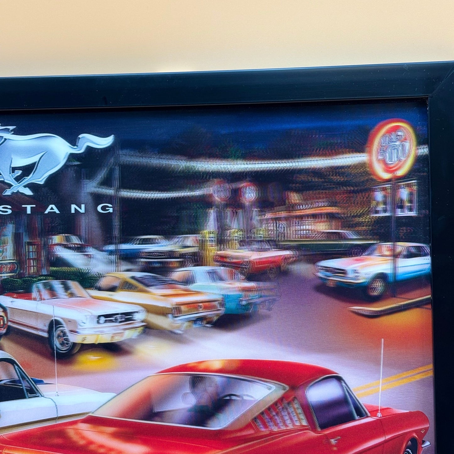 Ford Mustang 3D Lenticular Wall Art by Thomas Sturges (13”)