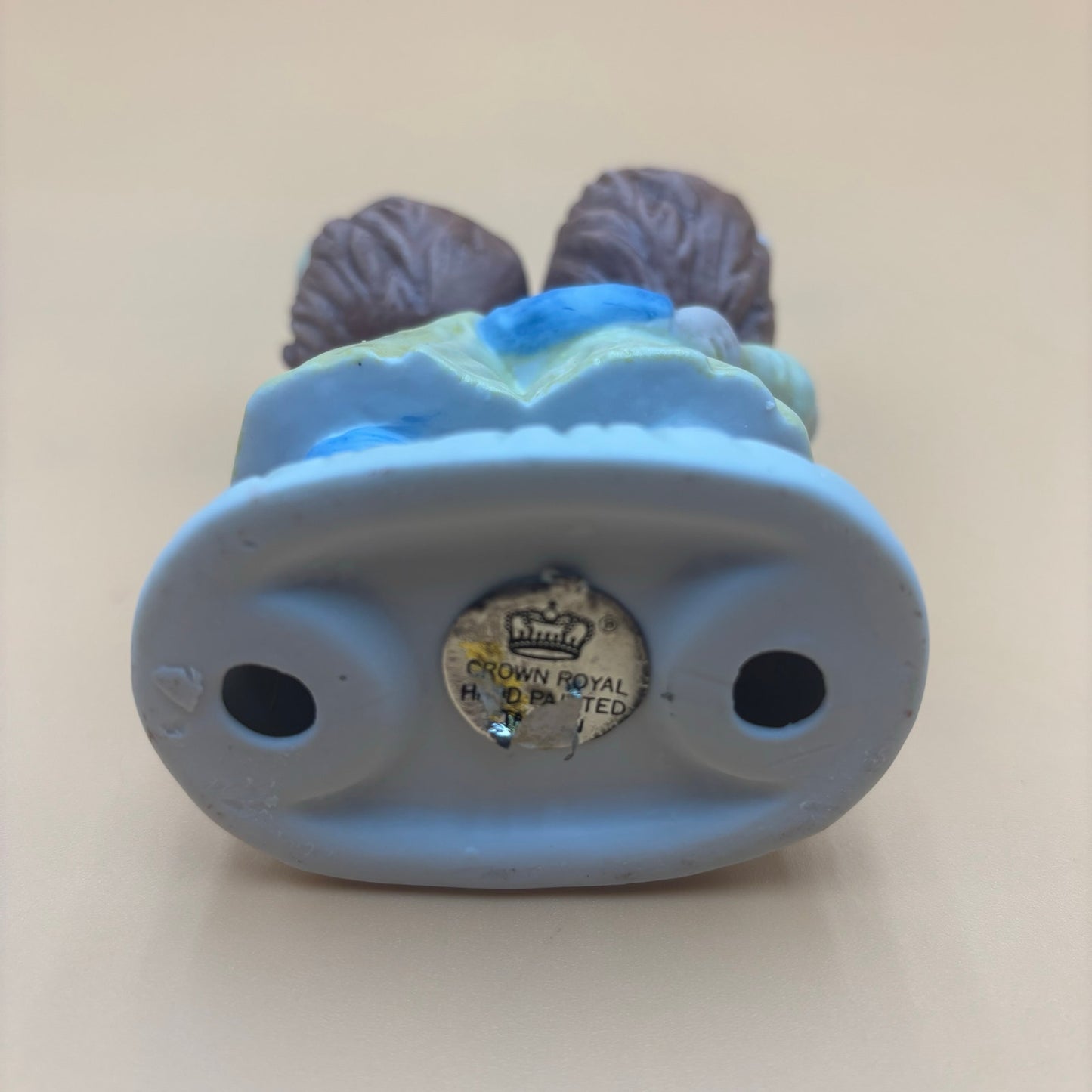 Vintage Crown Royal Hand-Painted Figurine – Boy & Girl Hugging (5”)