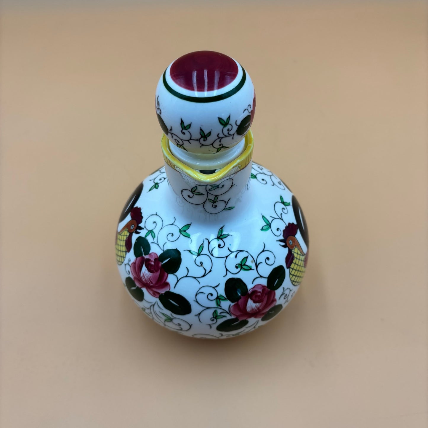 UCAGCO Early Provincial Rooster Carafe & Lid