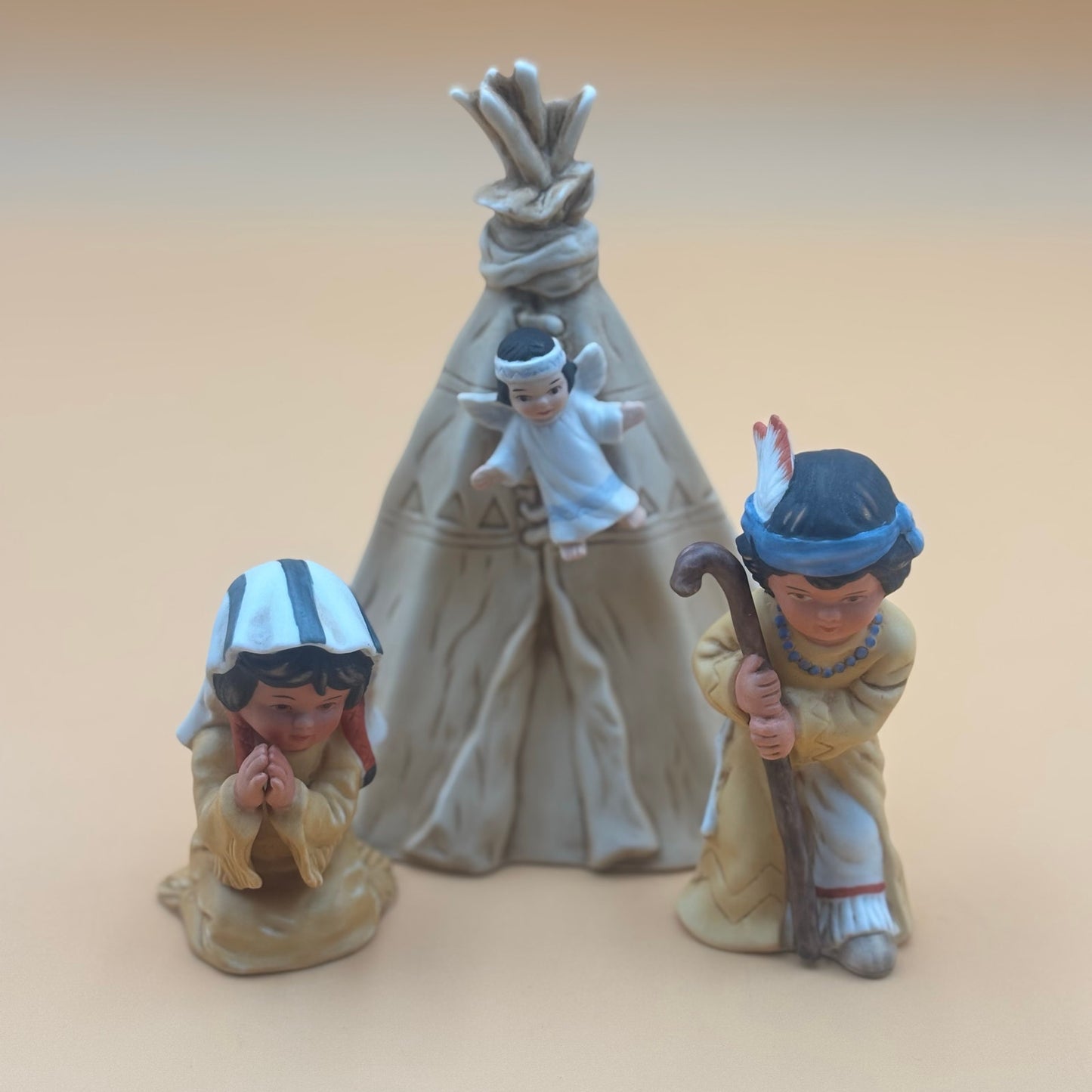 Sagebrush Kids Set 3 Gregory Perillo 1985 Handcrafted Figurine Set