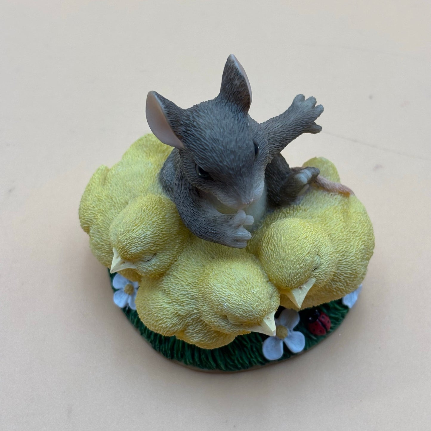 Charming Tails “Shhh, Don’t Make a Peep” Figurine with Box