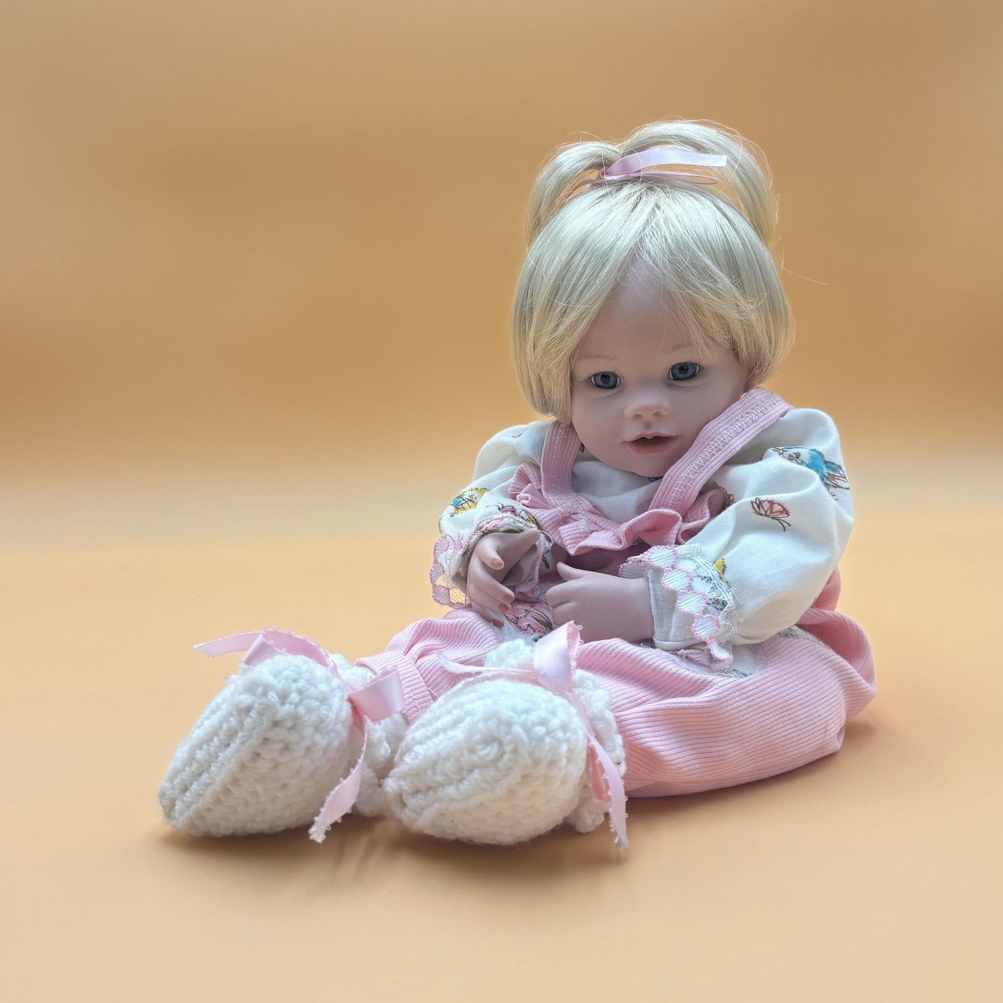 Boots Tyner “Peaches” Porcelain & Beanbag Doll (1987 Reproduction)