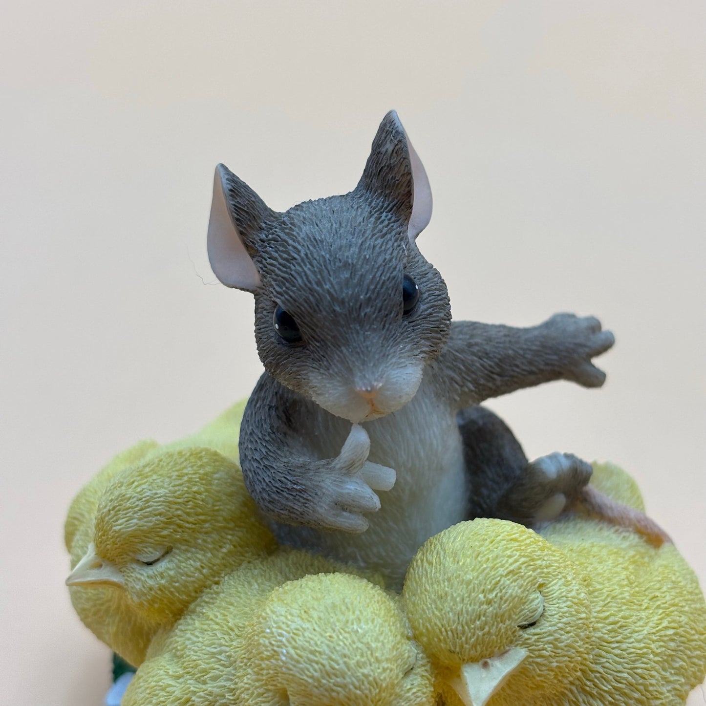 Charming Tails “Shhh, Don’t Make a Peep” Figurine with Box