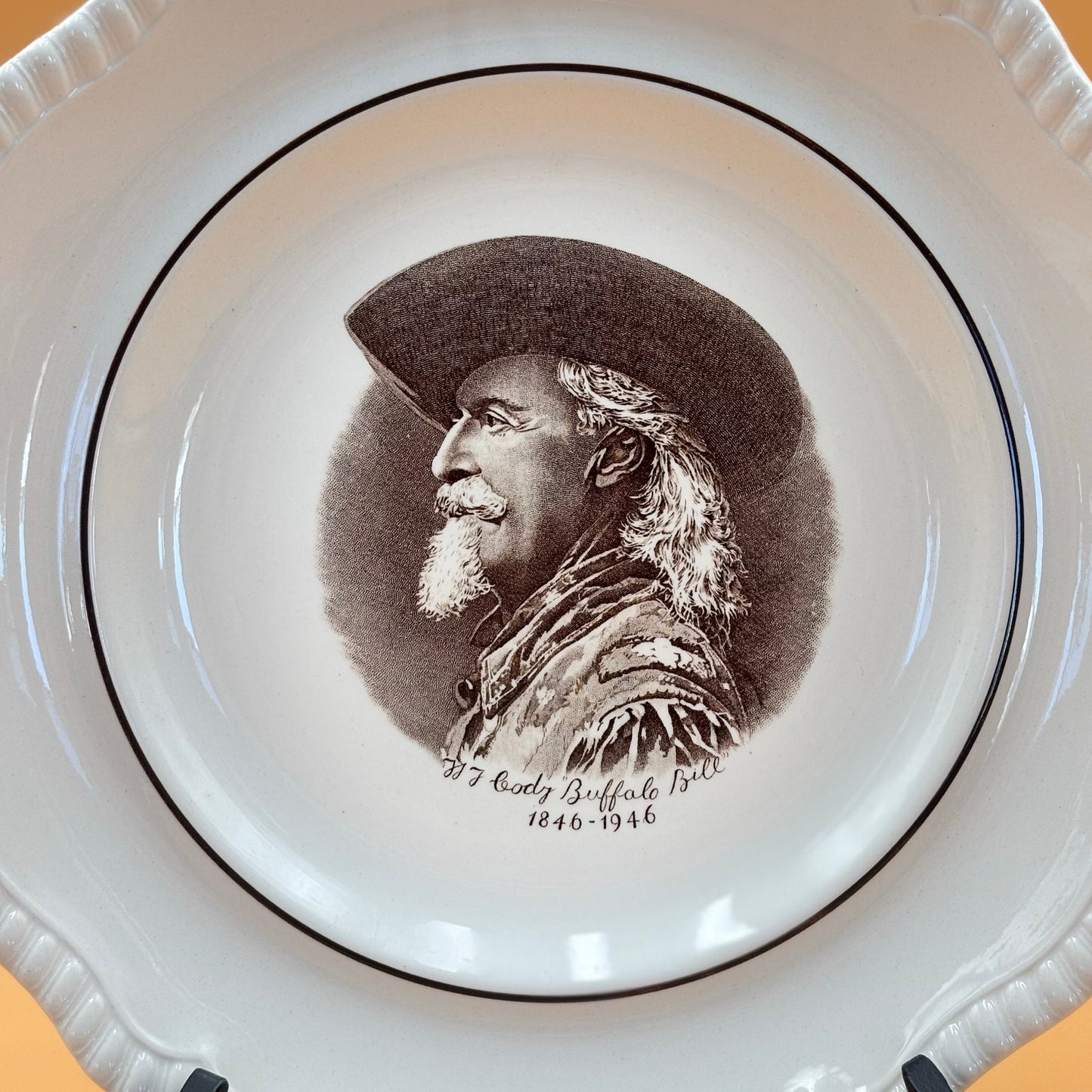 Buffalo Bill Cody Centennial Commemorative Plate – Haviland England 1846–1946