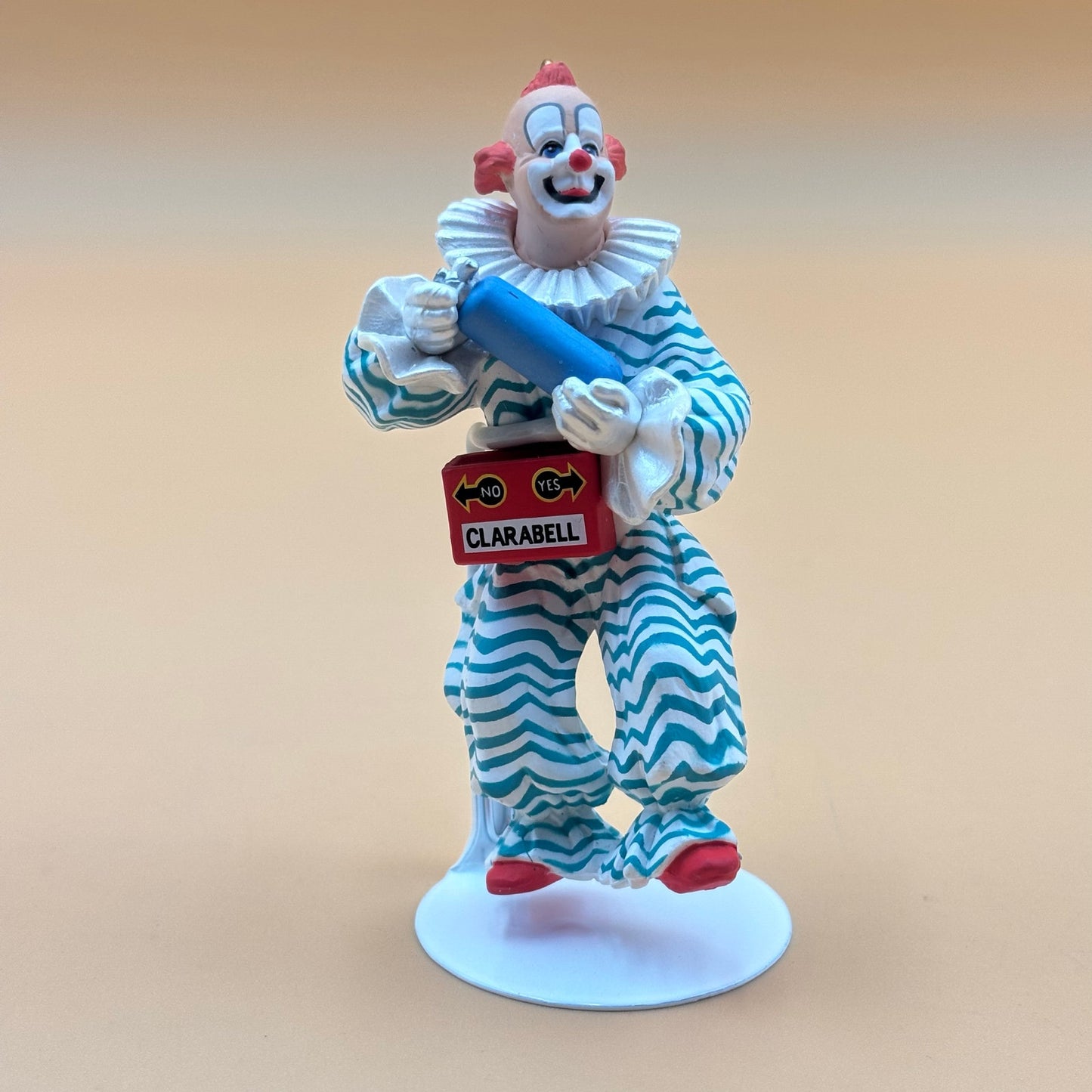 Clarabell the Clown Ornament Howdy Doody Show Collectible (Enesco, 1998)